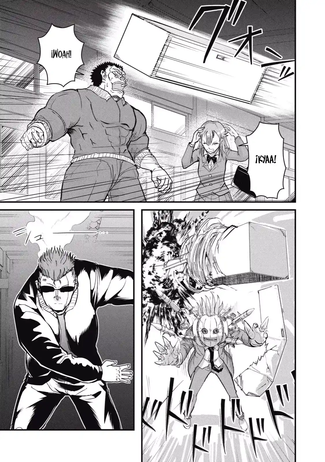 A Manga About The Kind Of PE Teacher Who Dies At The Start Of A School Horror Film capítulo 73 página 7