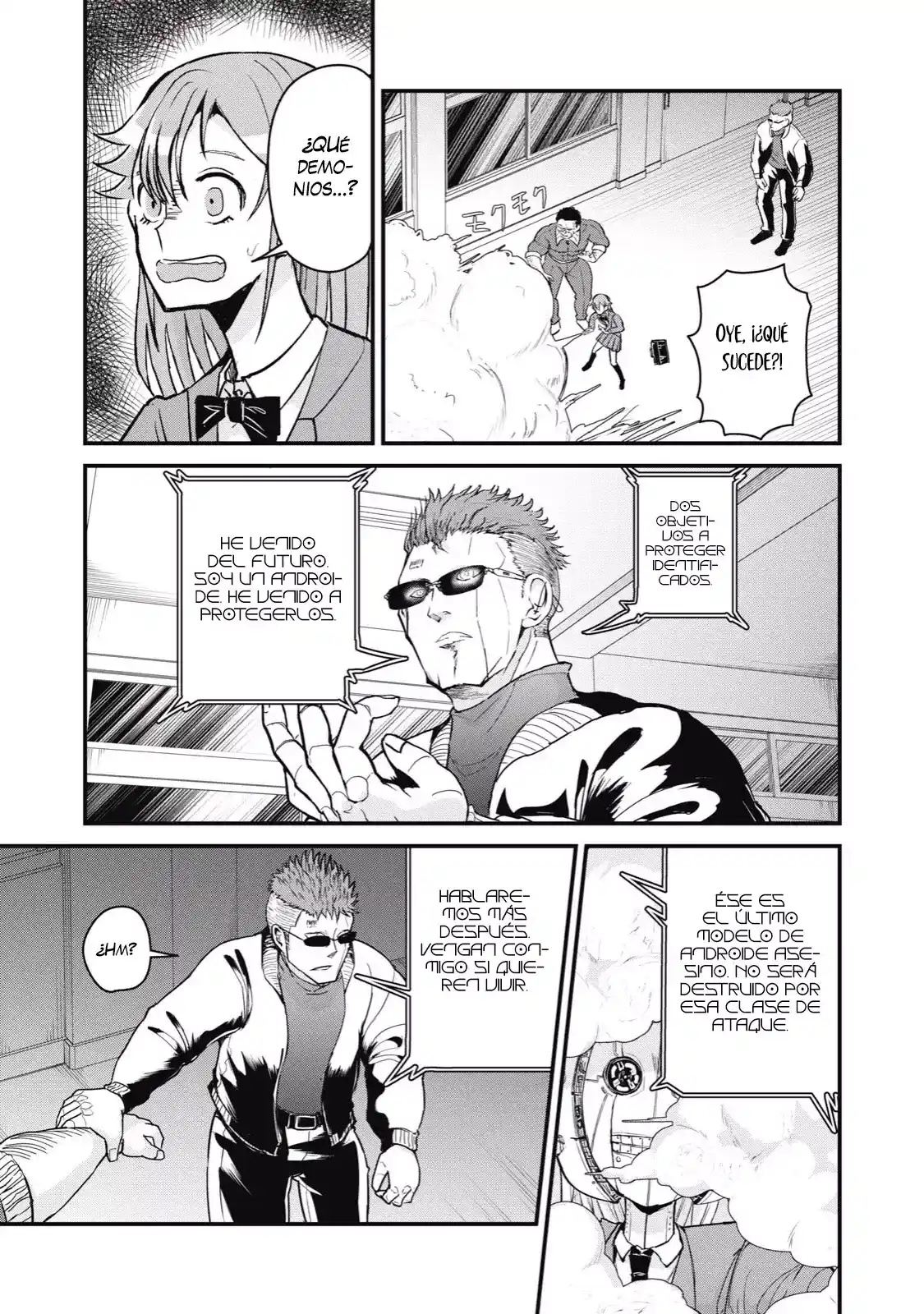 A Manga About The Kind Of PE Teacher Who Dies At The Start Of A School Horror Film capítulo 73 página 8