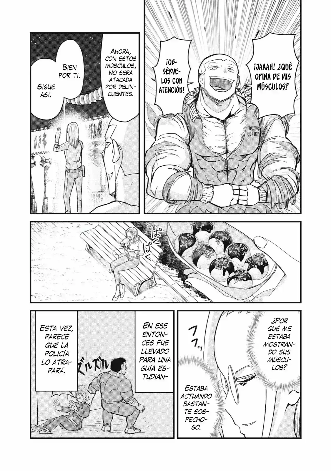 A Manga About The Kind Of PE Teacher Who Dies At The Start Of A School Horror Film capítulo 74 página 11