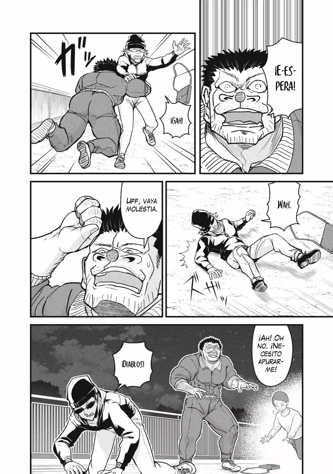 A Manga About The Kind Of PE Teacher Who Dies At The Start Of A School Horror Film capítulo 74 página 14