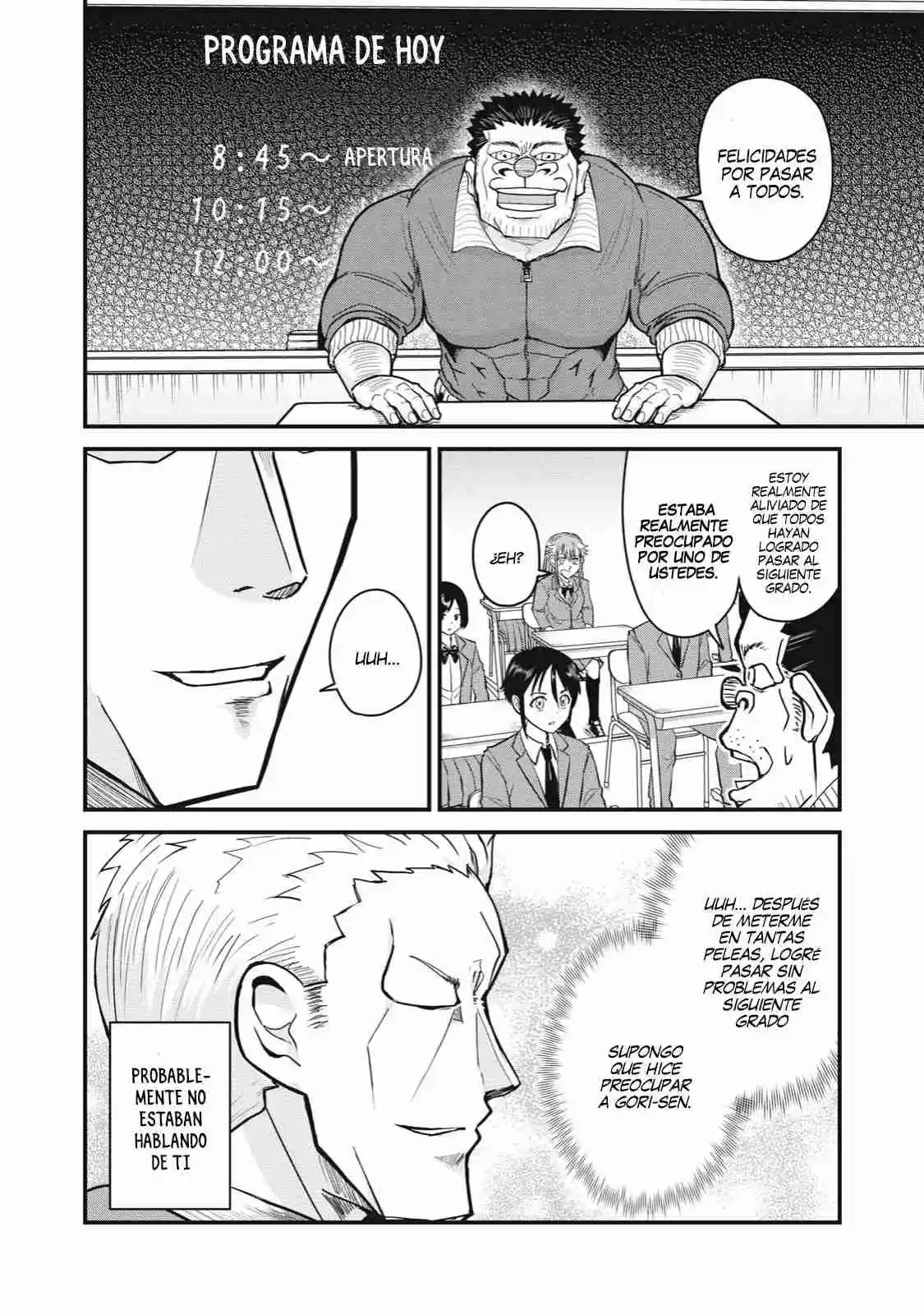 A Manga About The Kind Of PE Teacher Who Dies At The Start Of A School Horror Film capítulo 76 página 10