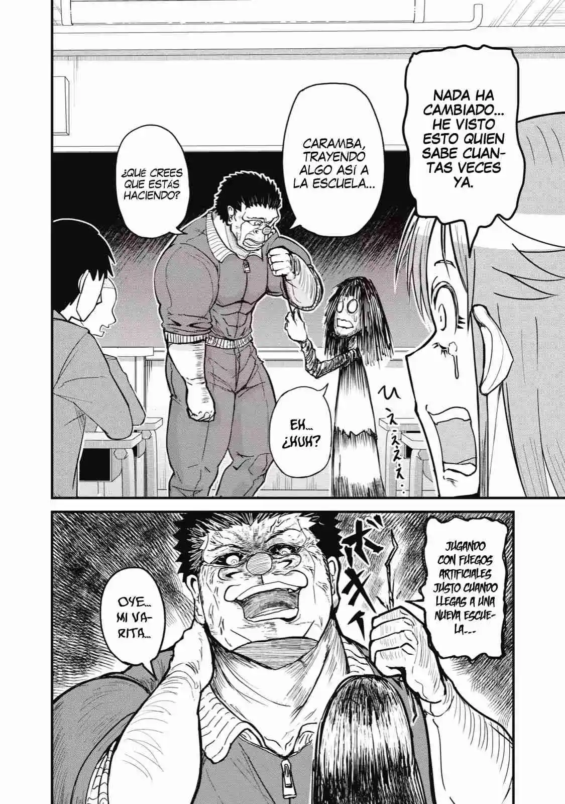 A Manga About The Kind Of PE Teacher Who Dies At The Start Of A School Horror Film capítulo 76 página 18