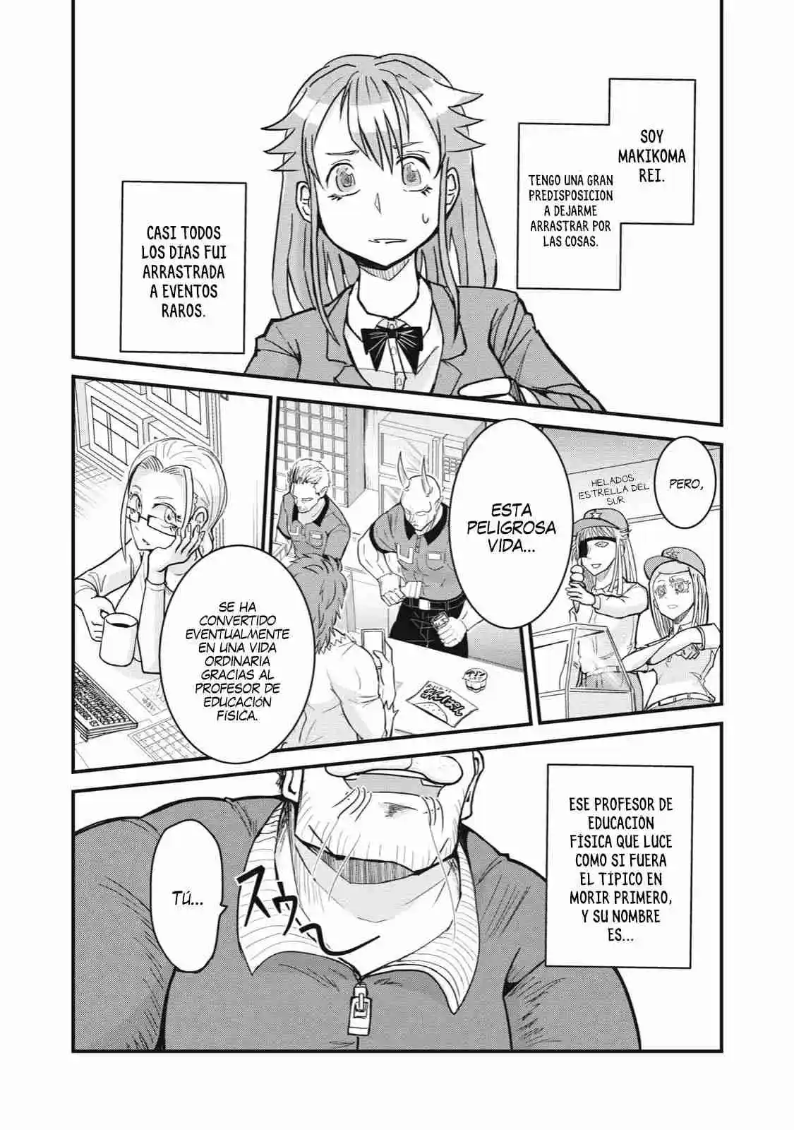 A Manga About The Kind Of PE Teacher Who Dies At The Start Of A School Horror Film capítulo 76 página 19