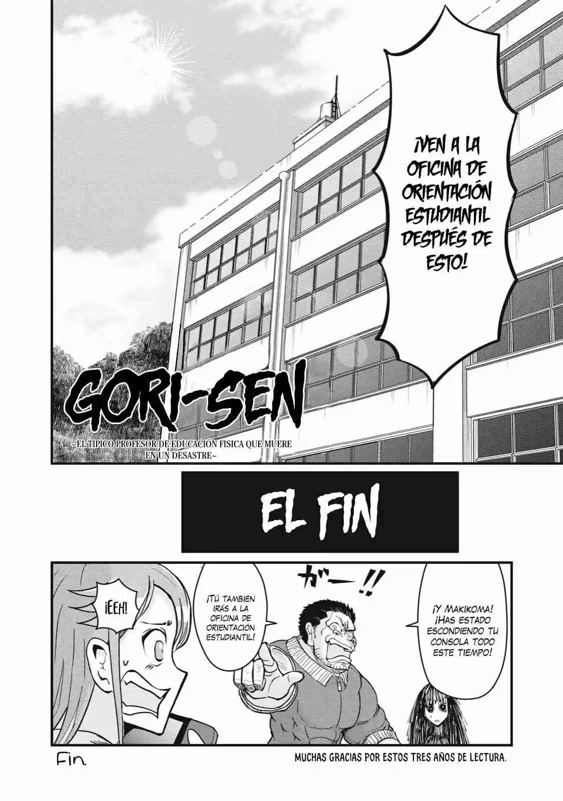 A Manga About The Kind Of PE Teacher Who Dies At The Start Of A School Horror Film capítulo 76 página 20