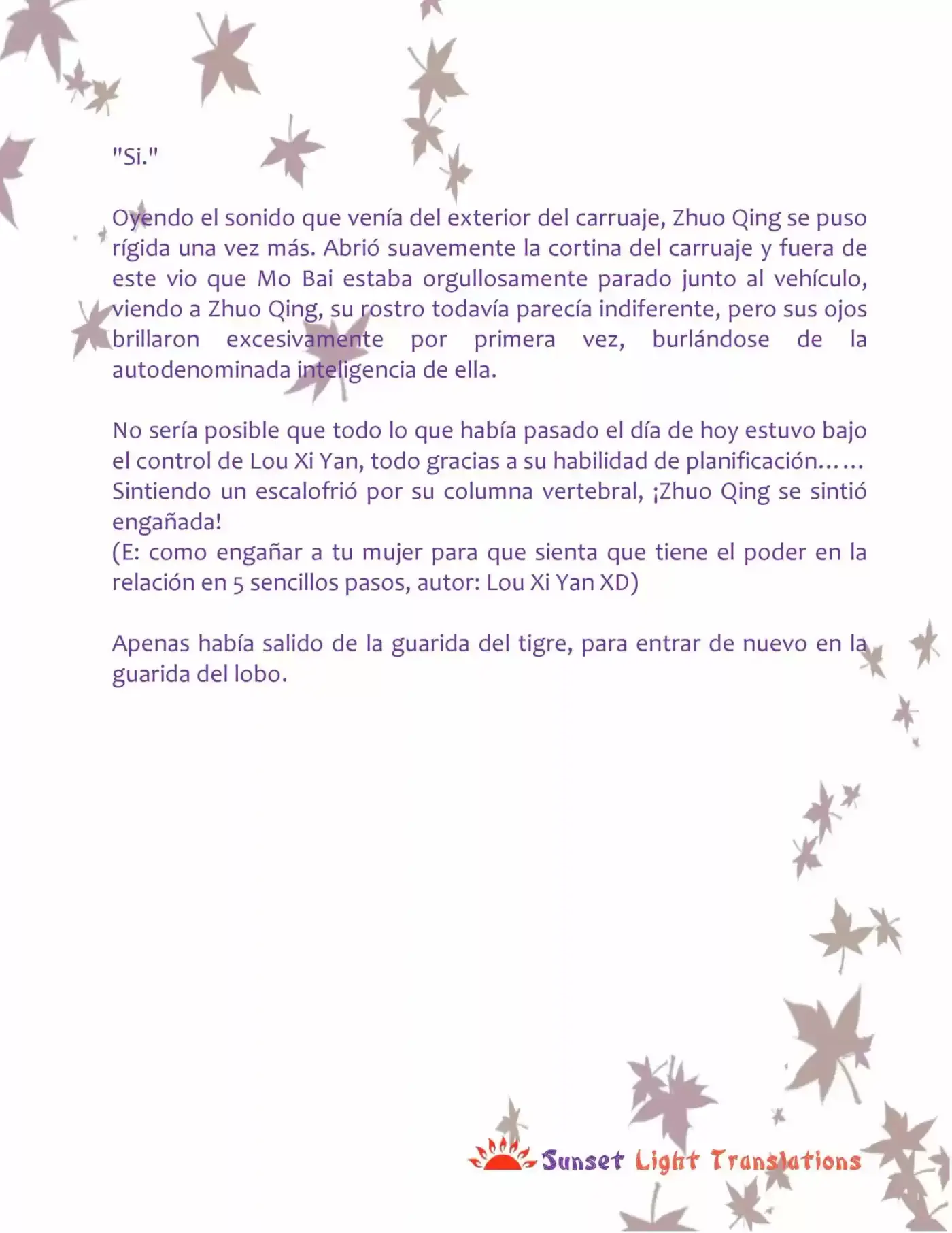 A Mistaken Marriage Match 1: Record Of Washed Grievances (Novela) - Capítulo 18 - Página 8 - LectorTMOo