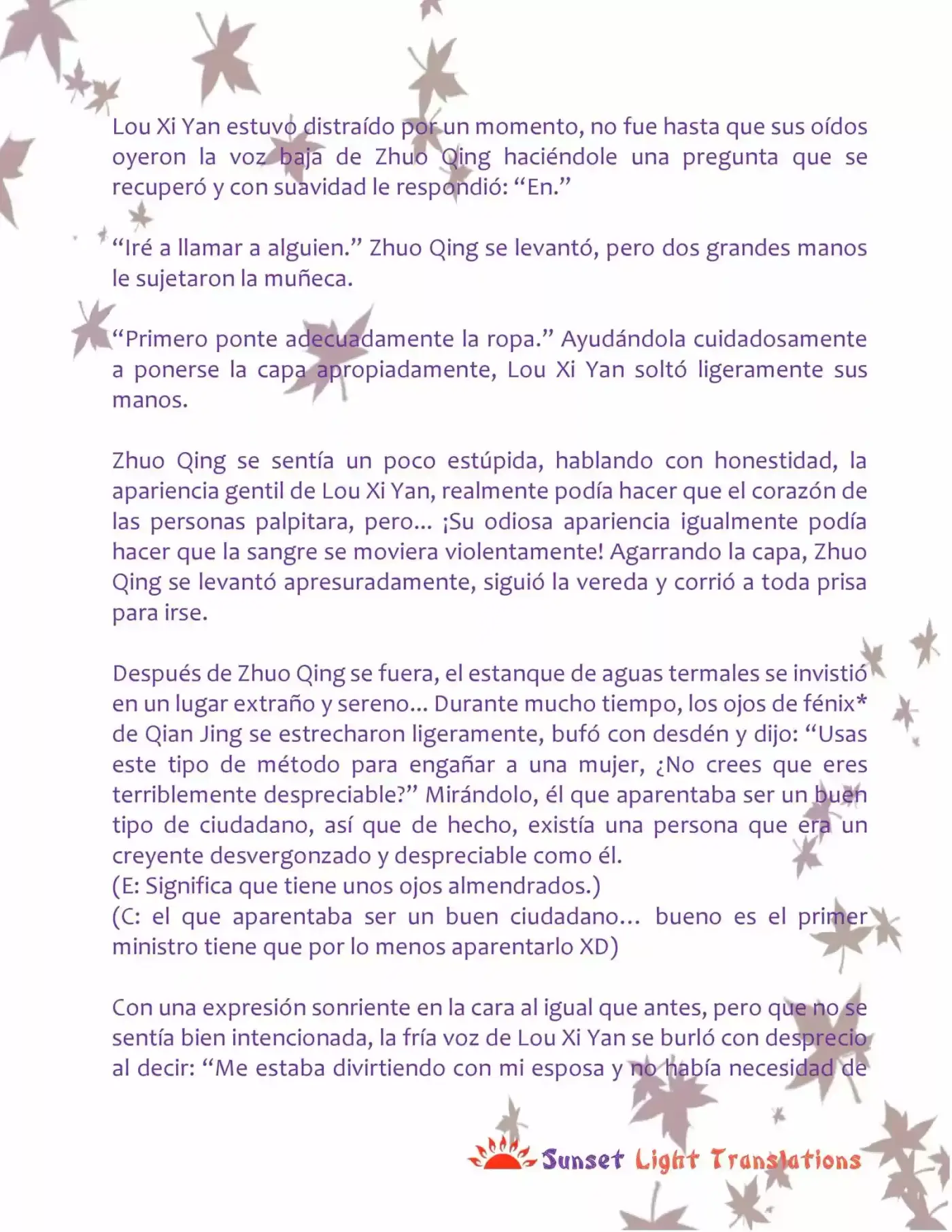 A Mistaken Marriage Match 1: Record Of Washed Grievances (Novela) - Capítulo 28 - Página 10 - LectorTMOo