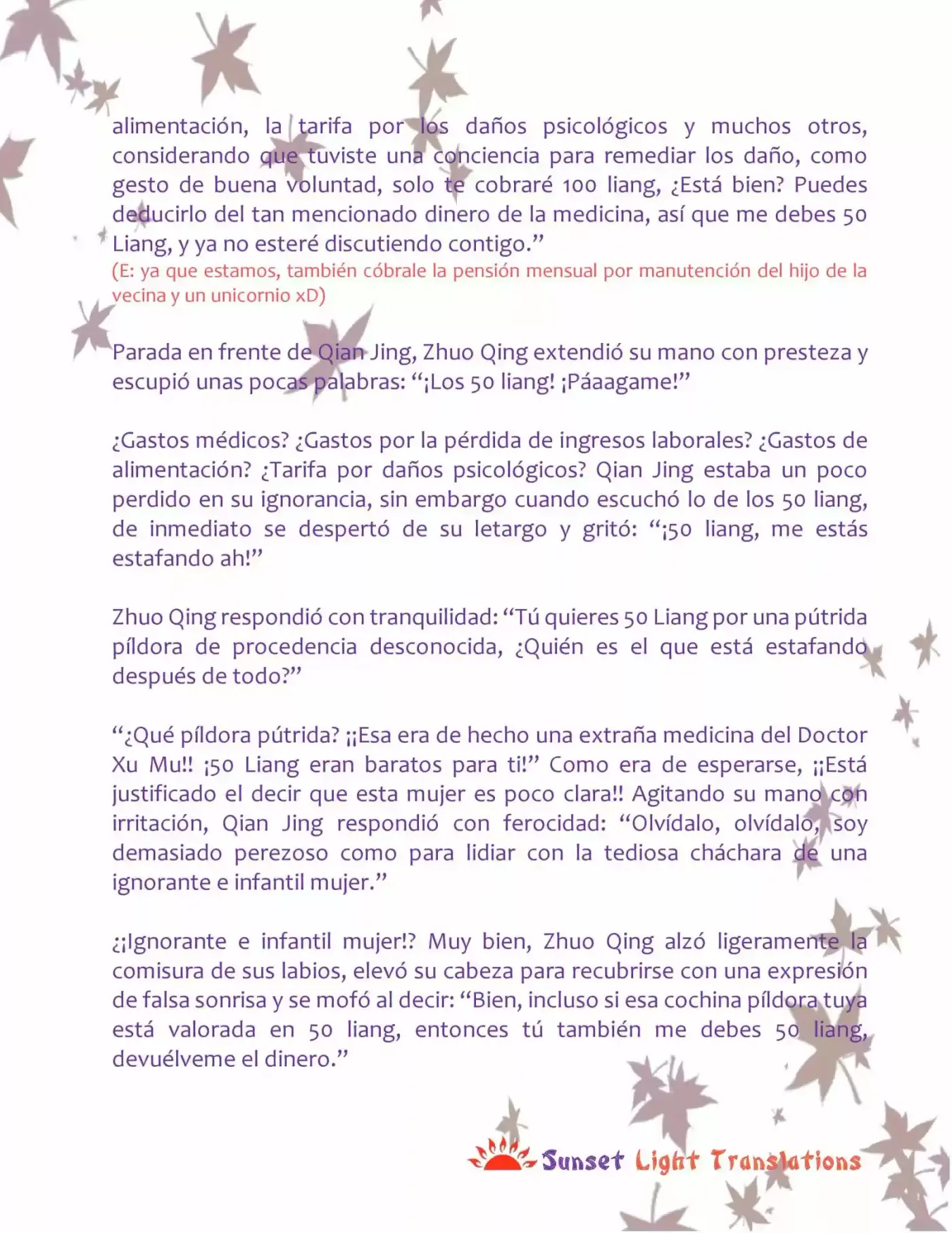 A Mistaken Marriage Match 1: Record Of Washed Grievances (Novela) - Capítulo 29 - Página 8 - LectorTMOo