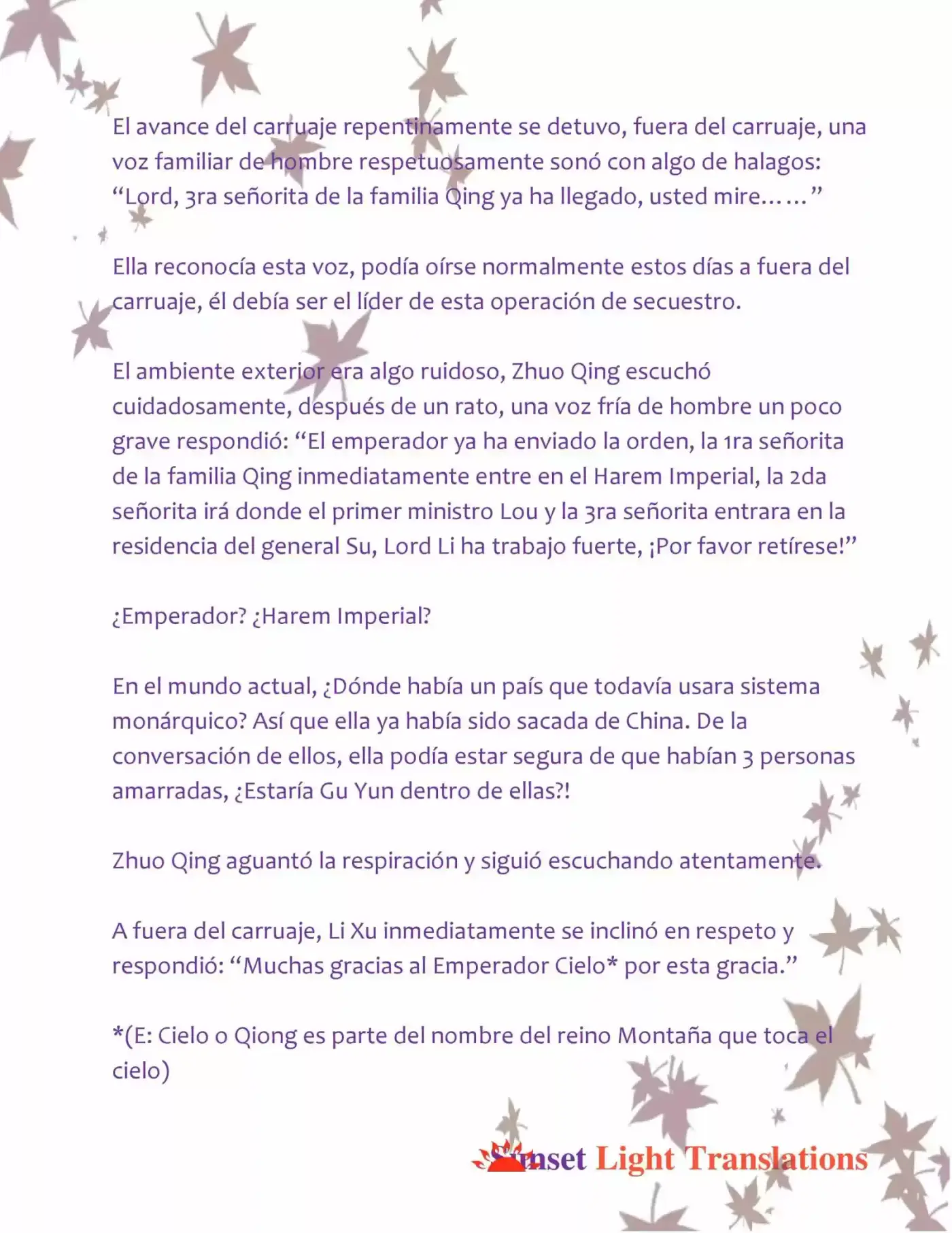 A Mistaken Marriage Match 1: Record Of Washed Grievances (Novela) - Capítulo 3 - Página 4 - LectorTMOo