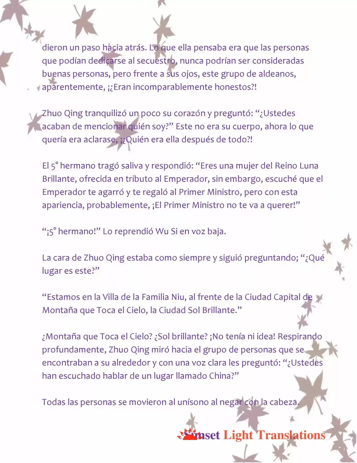 A Mistaken Marriage Match 1: Record Of Washed Grievances (Novela) - Capítulo 4 - Página 6 - LectorTMOo