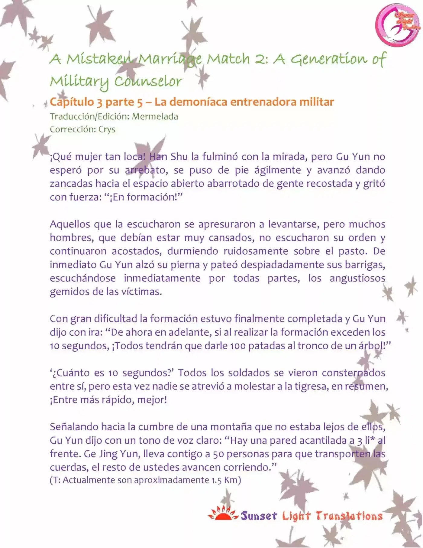 A Mistaken Marriage Match 2: A Generation Of Military Counselor (Novela) - Capítulo 3.5 - Página 2 - LectorTMOo