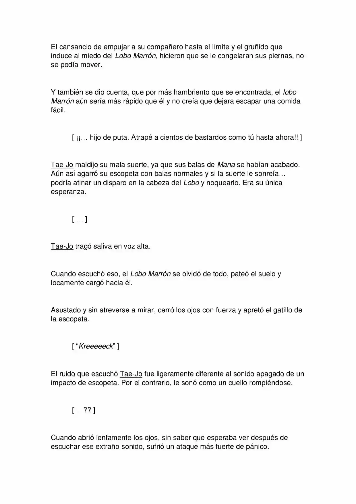 A Monster Who Levels Up (Novela) - Capítulo 1 - Página 7 - LectorTMOo