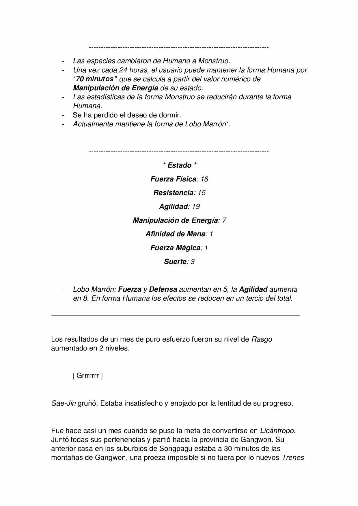 A Monster Who Levels Up (Novela) - Capítulo 2 - Página 3 - LectorTMOo