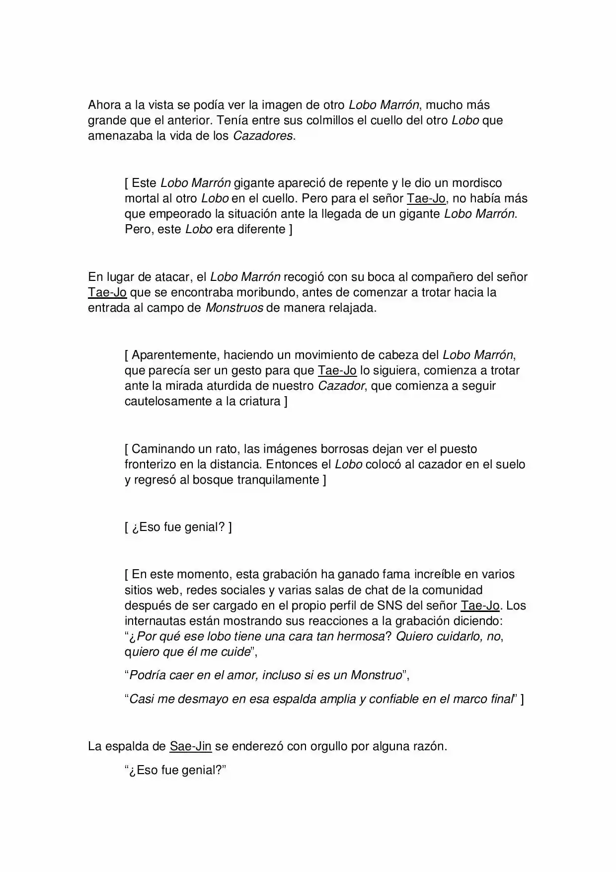 A Monster Who Levels Up (Novela) - Capítulo 3 - Página 4 - LectorTMOo