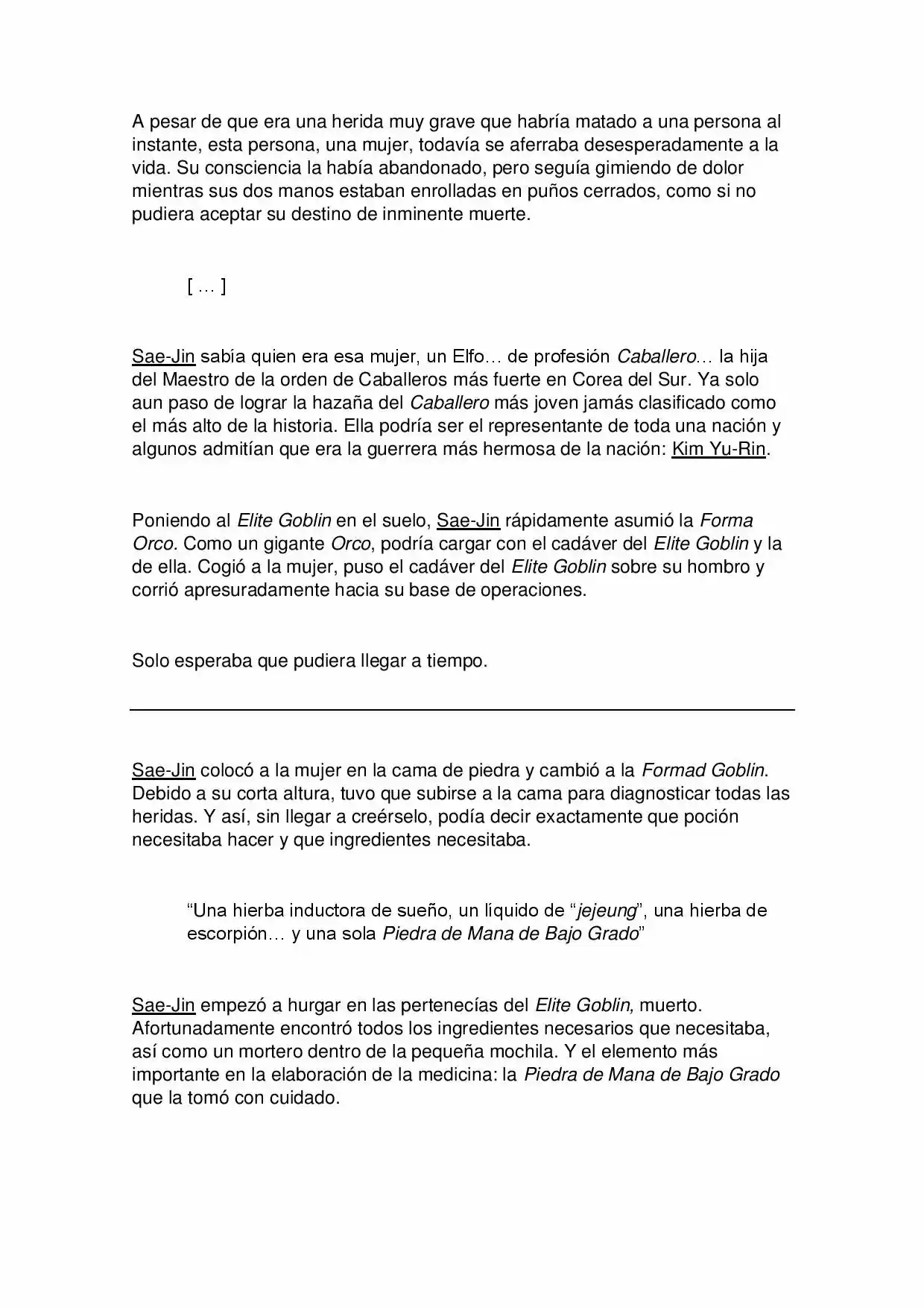 A Monster Who Levels Up (Novela) - Capítulo 4 - Página 7 - LectorTMOo