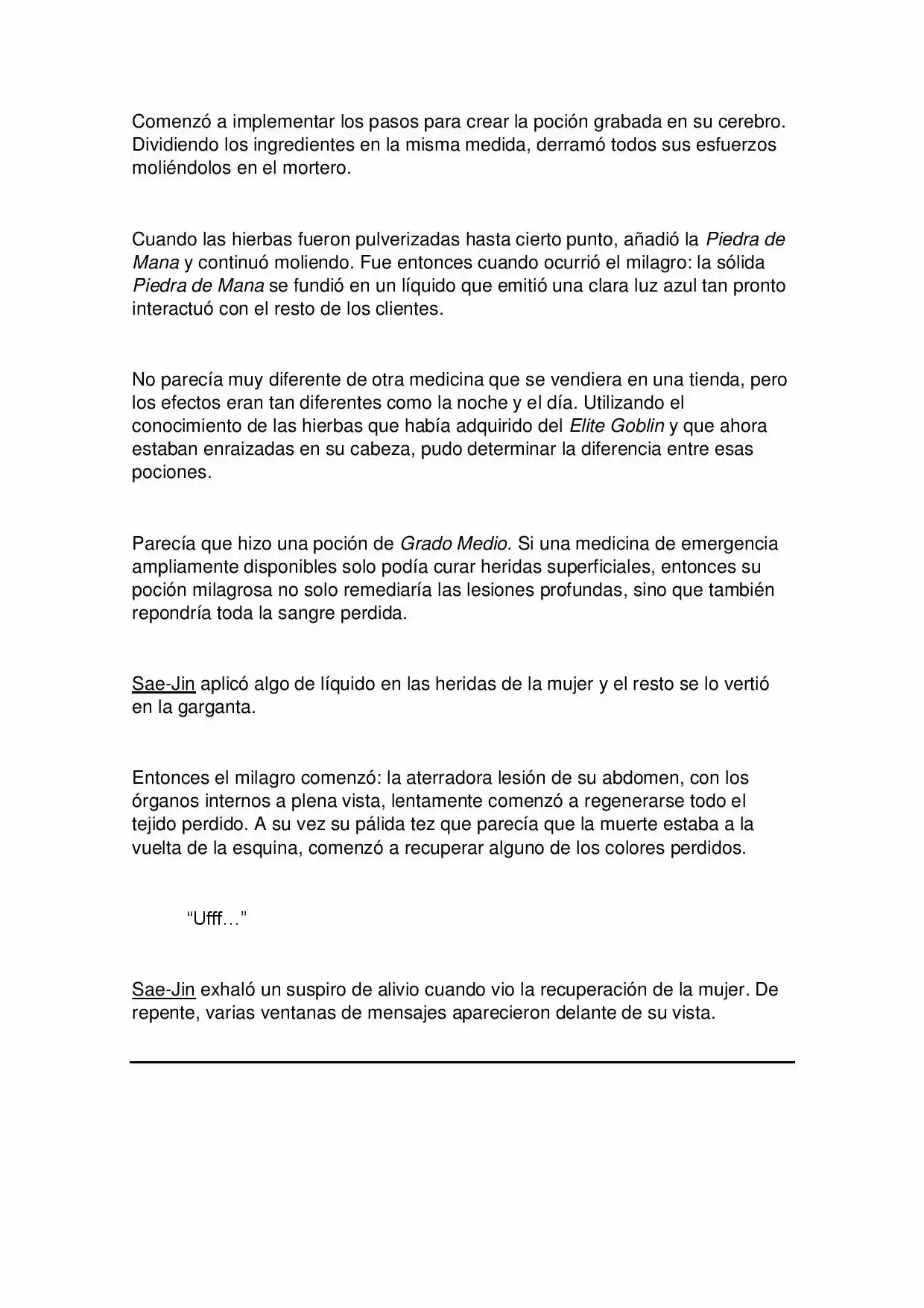 A Monster Who Levels Up (Novela) - Capítulo 4 - Página 8 - LectorTMOo