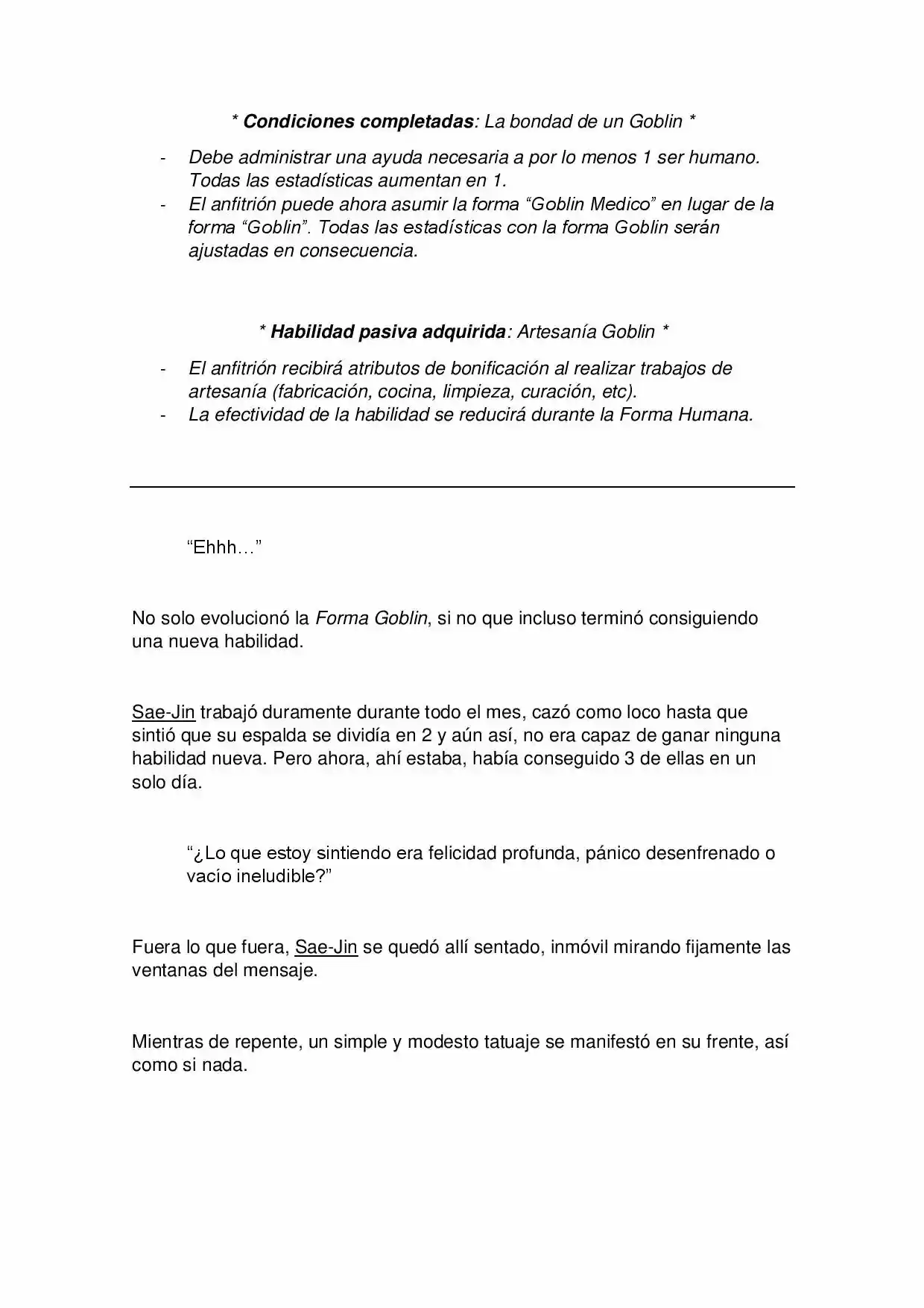 A Monster Who Levels Up (Novela) - Capítulo 4 - Página 9 - LectorTMOo