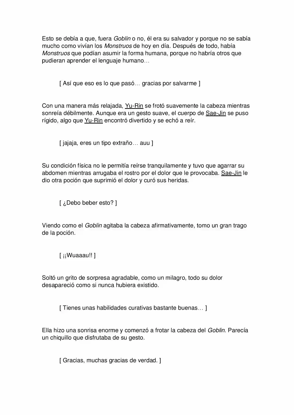 A Monster Who Levels Up (Novela) - Capítulo 5 - Página 4 - LectorTMOo