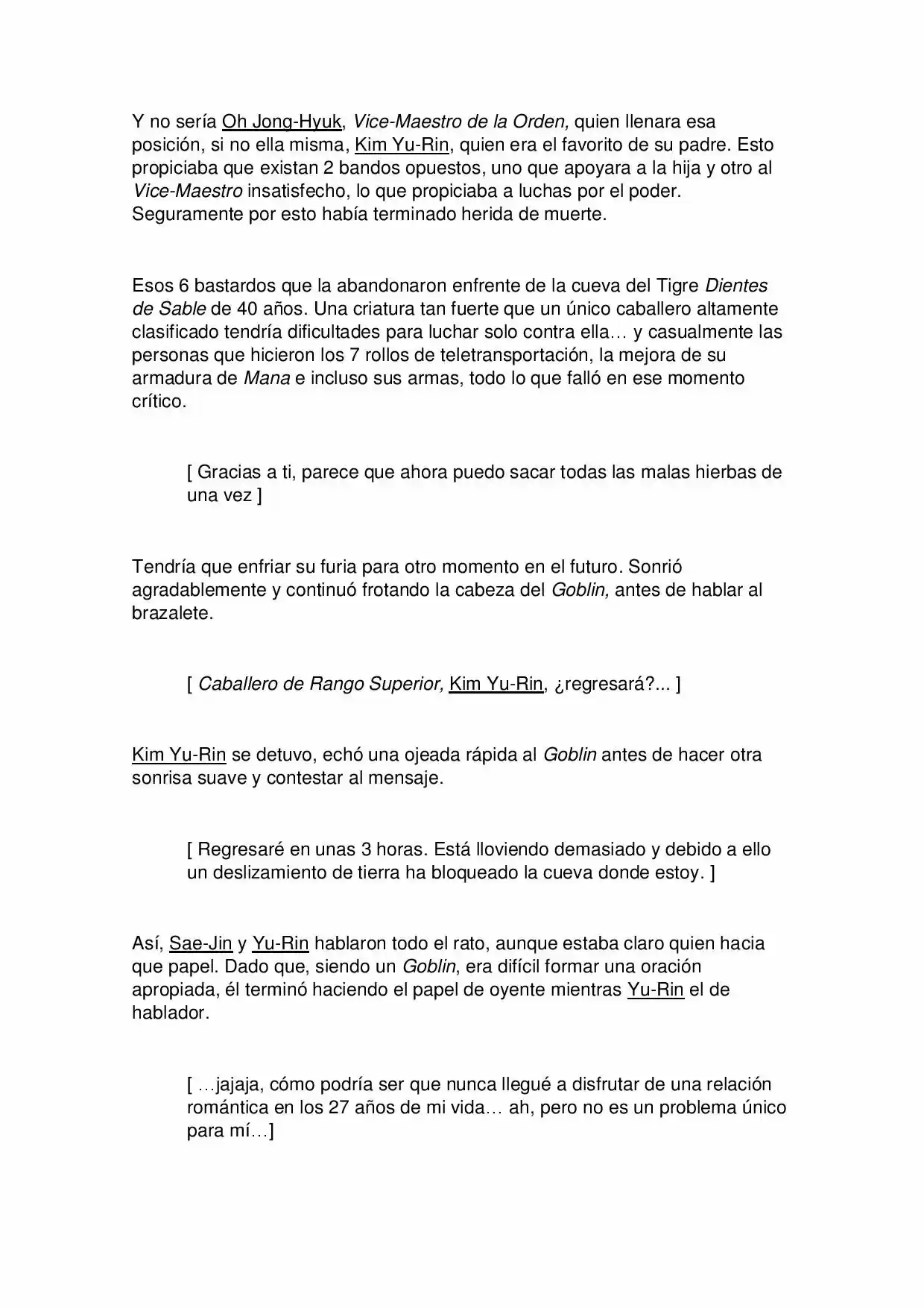 A Monster Who Levels Up (Novela) - Capítulo 5 - Página 6 - LectorTMOo