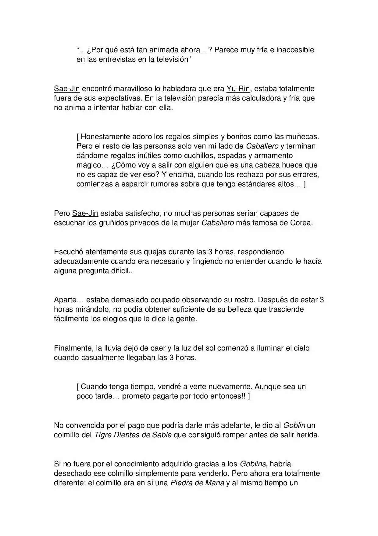 A Monster Who Levels Up (Novela) - Capítulo 5 - Página 7 - LectorTMOo