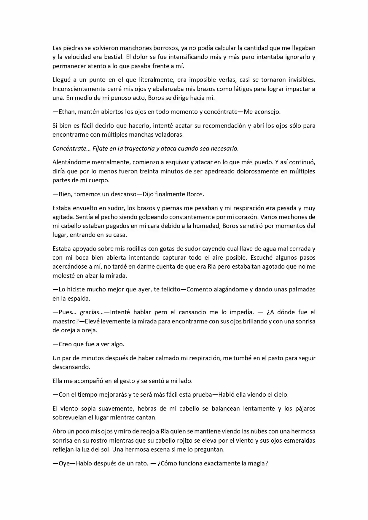 A New Beginning In Another World (Novela) - Capítulo 11 - Página 5 - LectorTMOo
