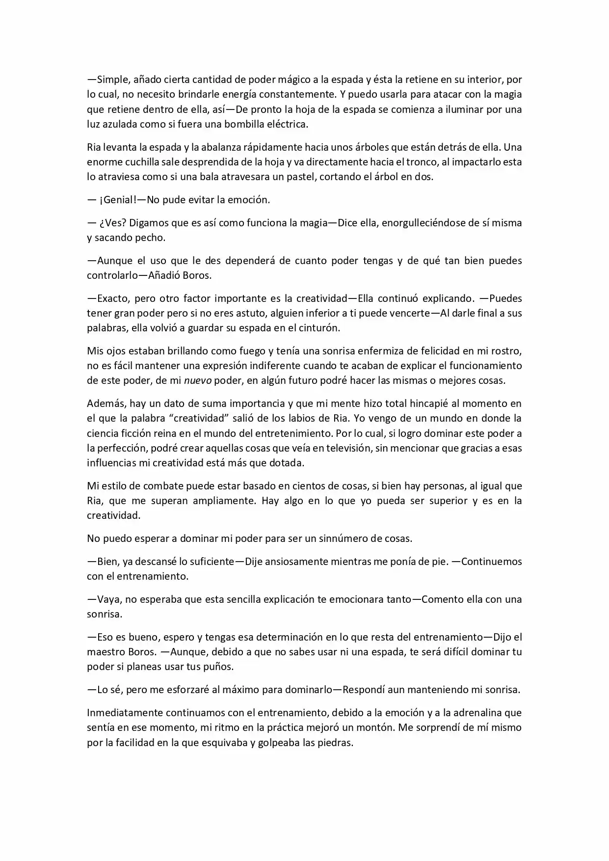 A New Beginning In Another World (Novela) - Capítulo 11 - Página 7 - LectorTMOo