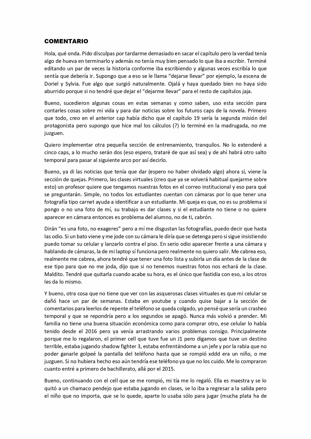 A New Beginning In Another World (Novela) - Capítulo 18 - Página 21 - LectorTMOo
