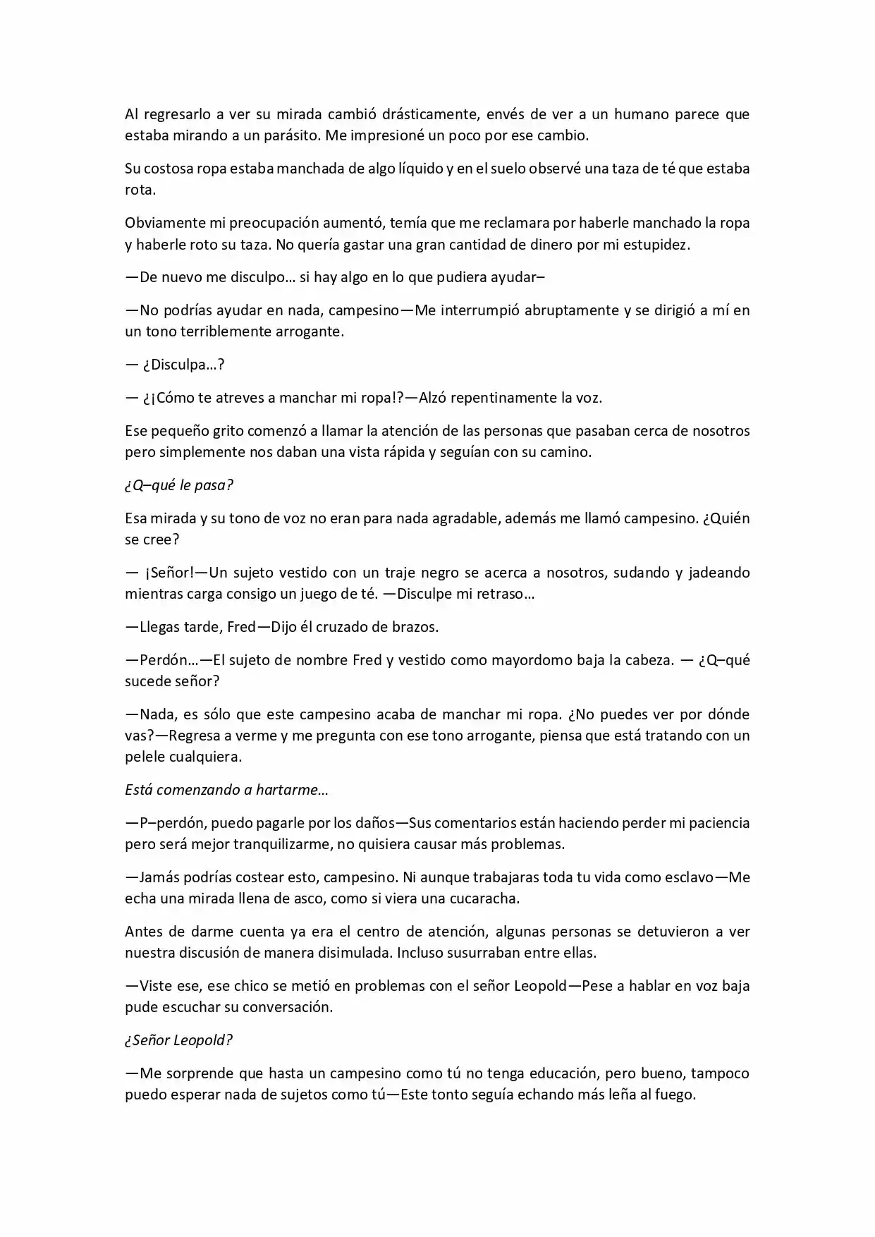 A New Beginning In Another World (Novela) - Capítulo 21 - Página 4 - LectorTMOo