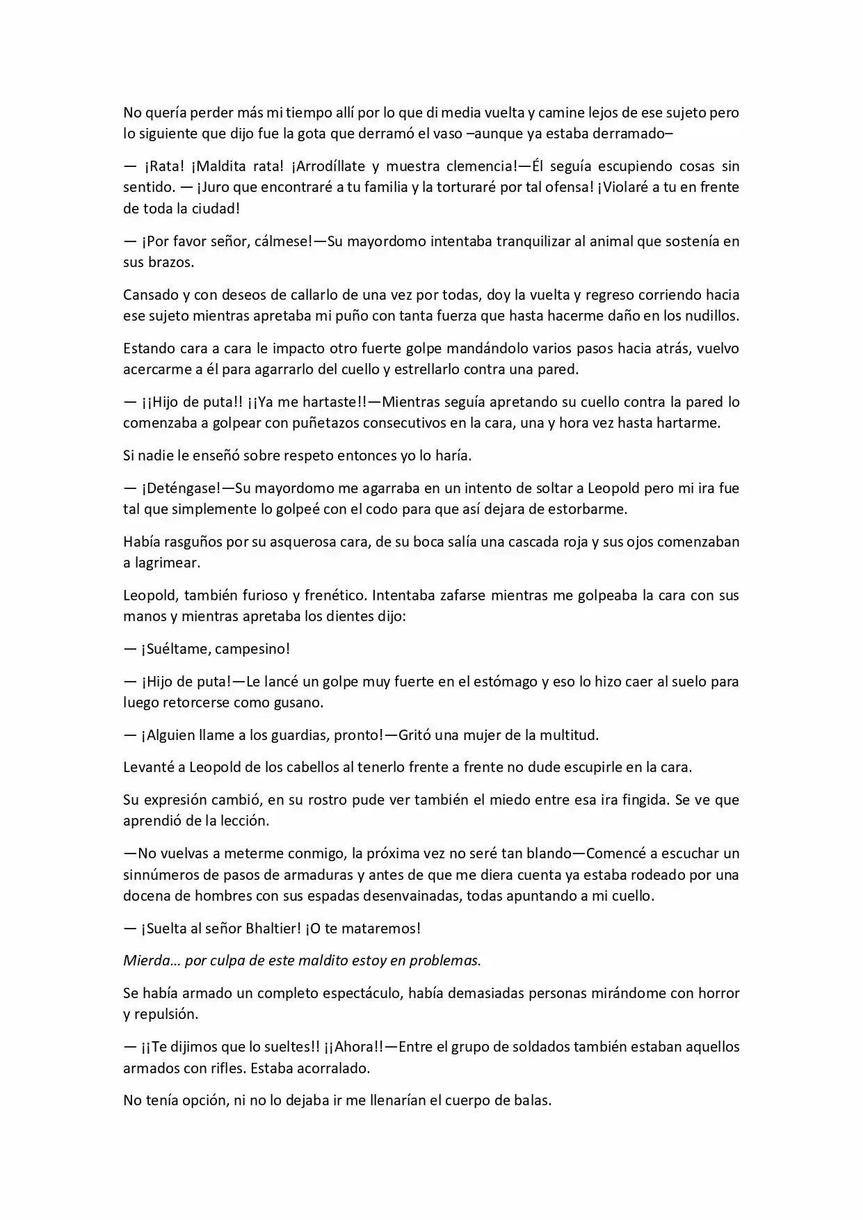 A New Beginning In Another World (Novela) - Capítulo 21 - Página 6 - LectorTMOo
