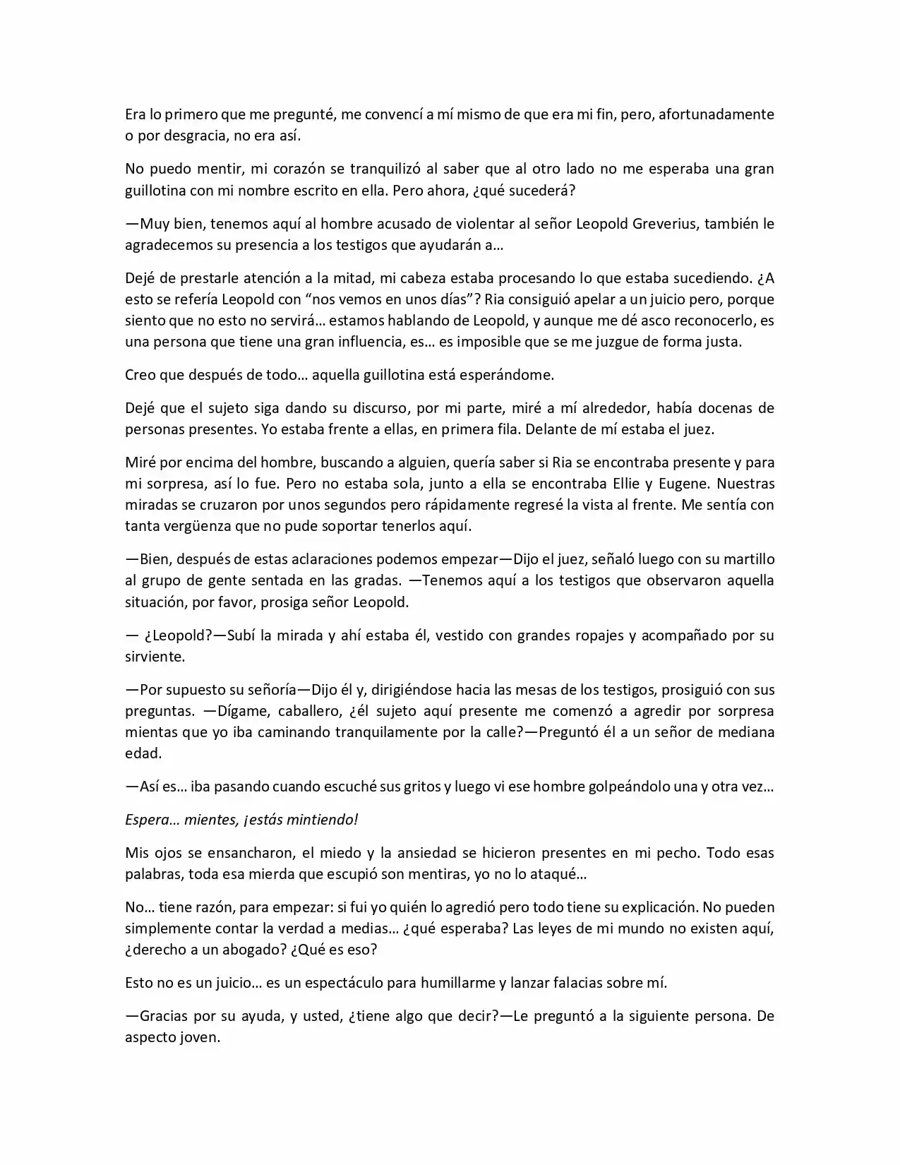 A New Beginning In Another World (Novela) - Capítulo 23 - Página 8 - LectorTMOo