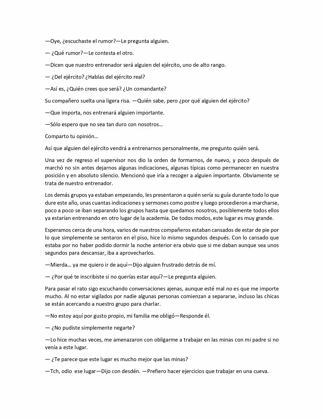 A New Beginning In Another World (Novela) - Capítulo 25 - Página 3 - LectorTMOo