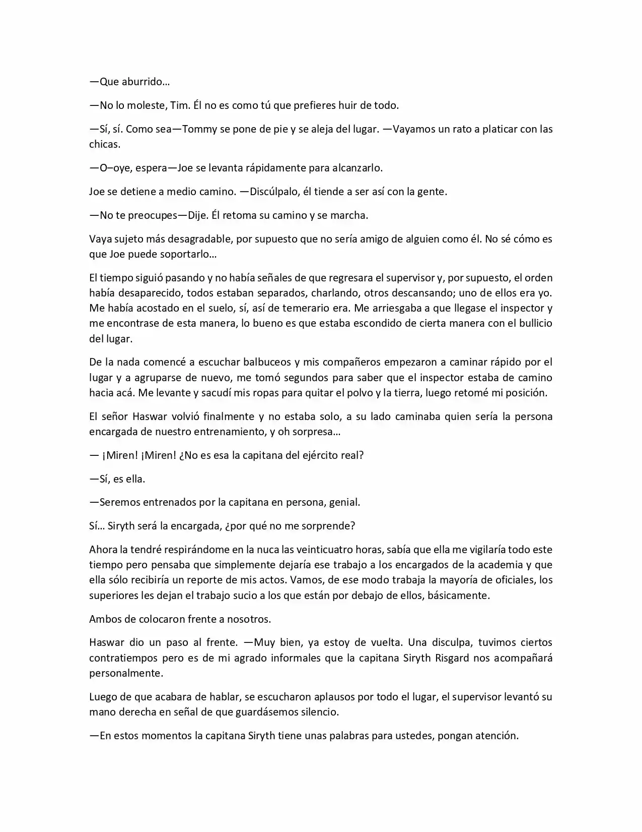 A New Beginning In Another World (Novela) - Capítulo 25 - Página 6 - LectorTMOo