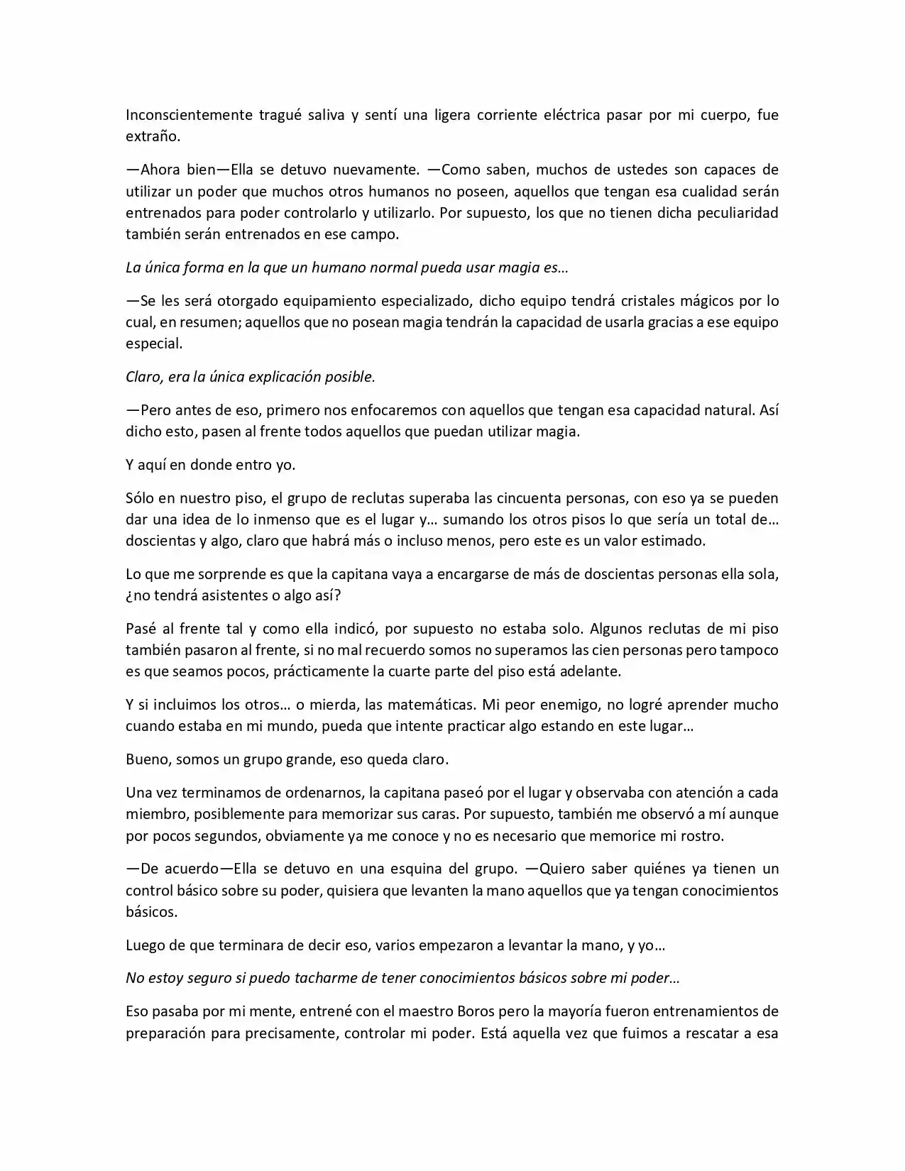 A New Beginning In Another World (Novela) - Capítulo 25 - Página 8 - LectorTMOo