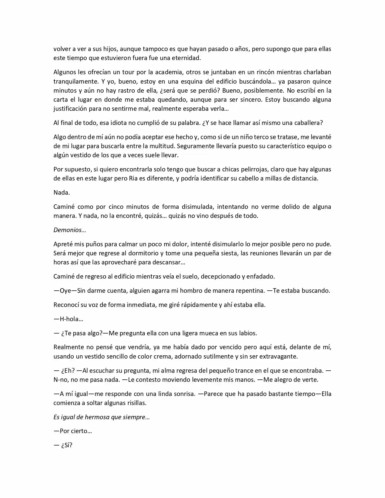 A New Beginning In Another World (Novela) - Capítulo 26 - Página 3 - LectorTMOo