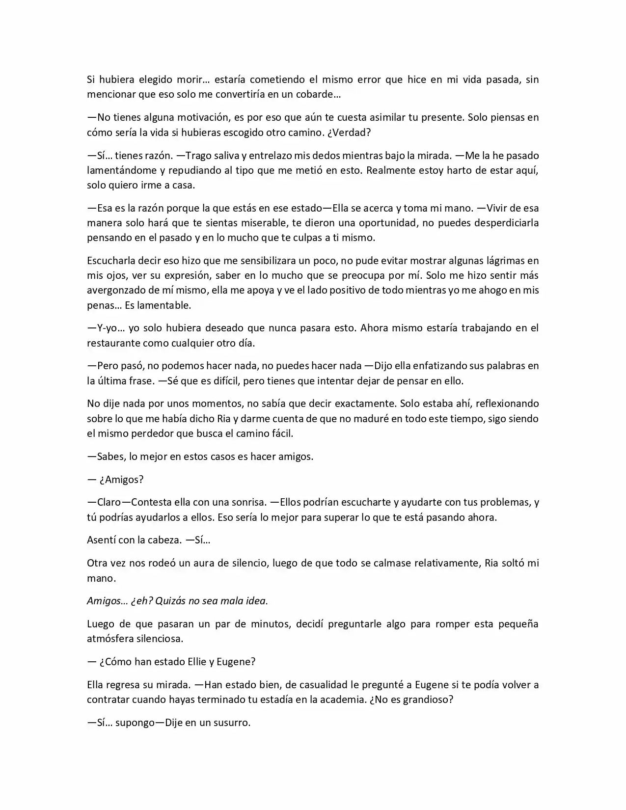 A New Beginning In Another World (Novela) - Capítulo 26 - Página 5 - LectorTMOo