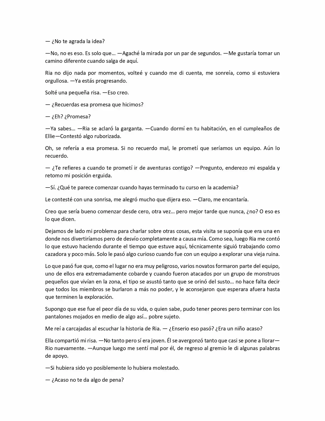 A New Beginning In Another World (Novela) - Capítulo 26 - Página 6 - LectorTMOo