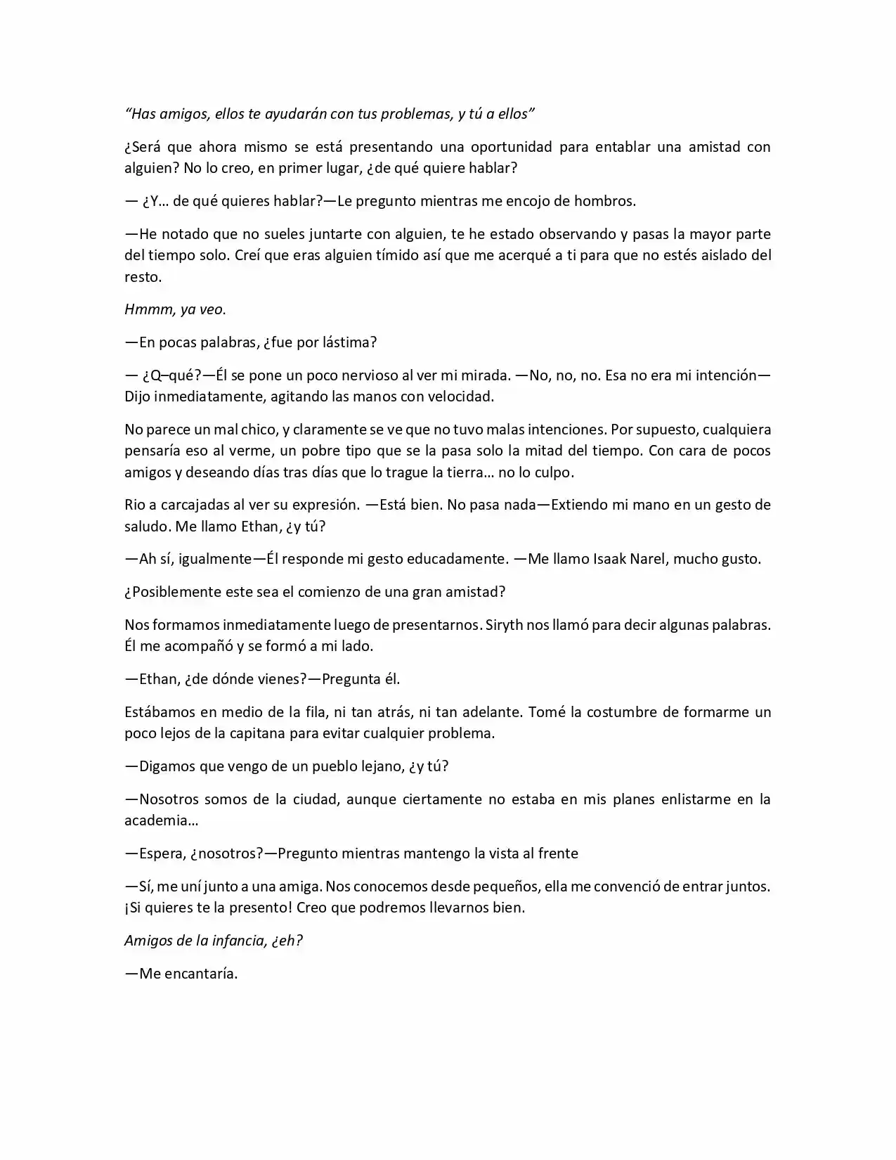 A New Beginning In Another World (Novela) - Capítulo 26 - Página 10 - LectorTMOo