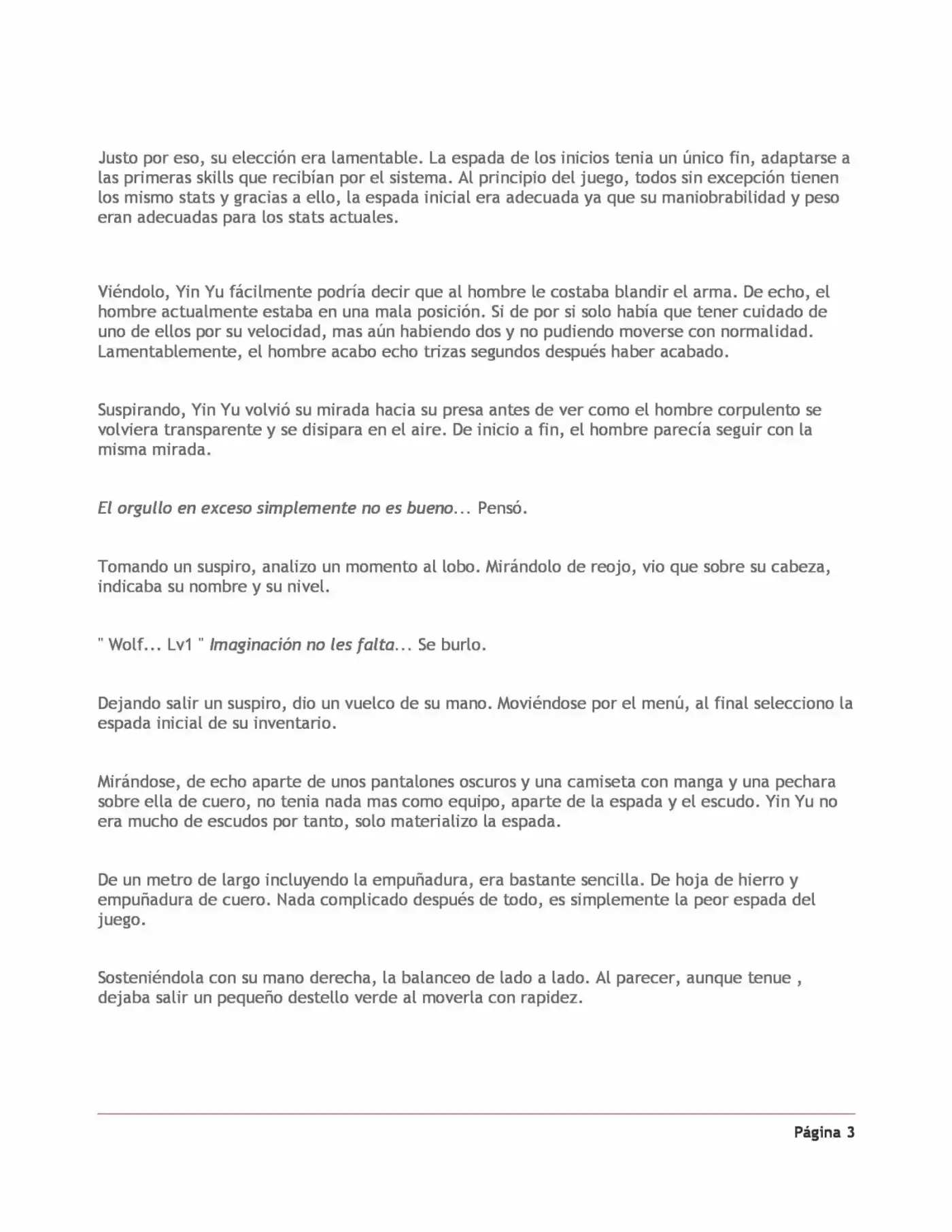 A New Beginning In Another World (Novela) - Capítulo 1.10 - Página 3 - LectorTMOo