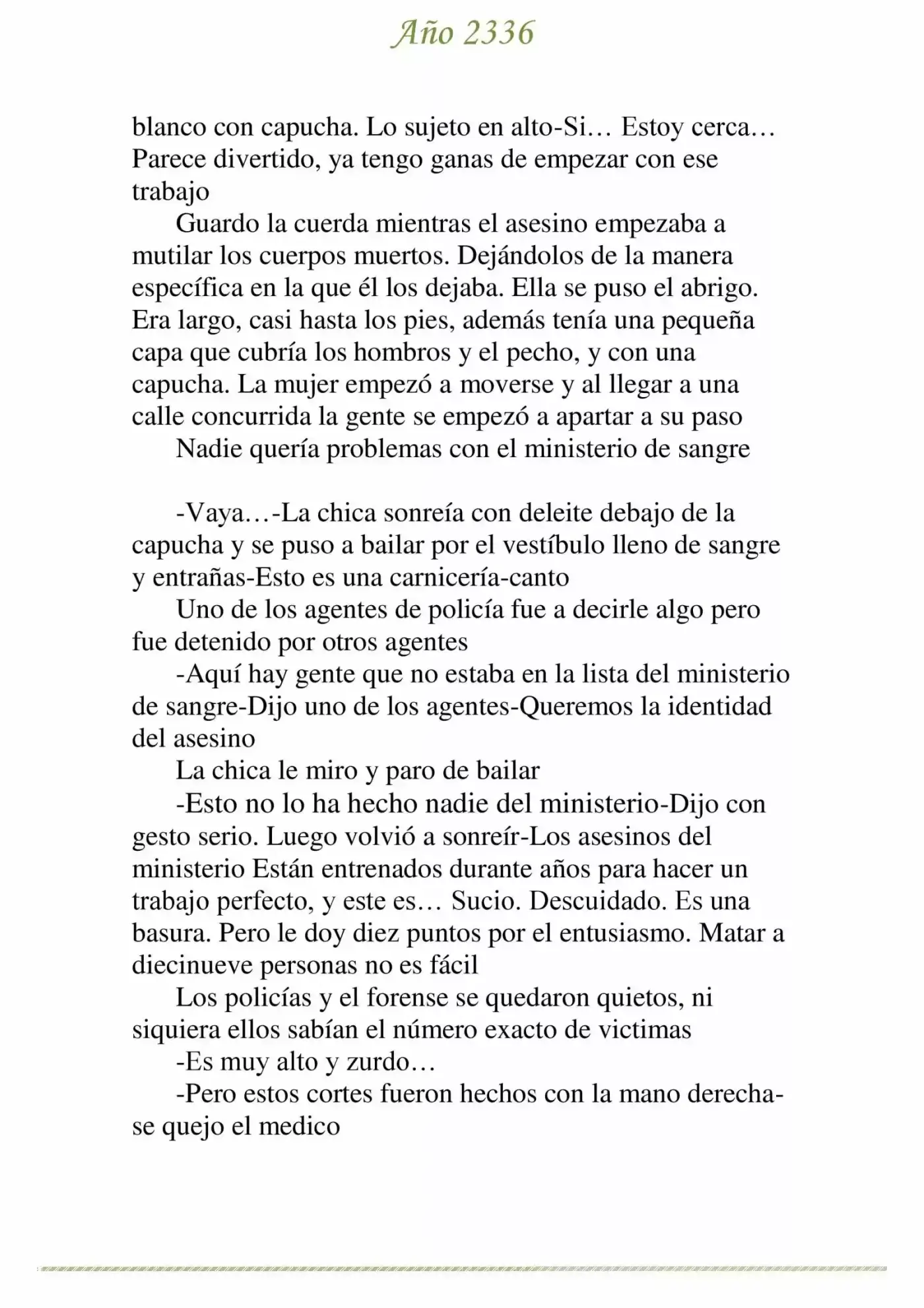 Año 2336 (Novela) - Capítulo 1 - Página 4 - LectorTMOo