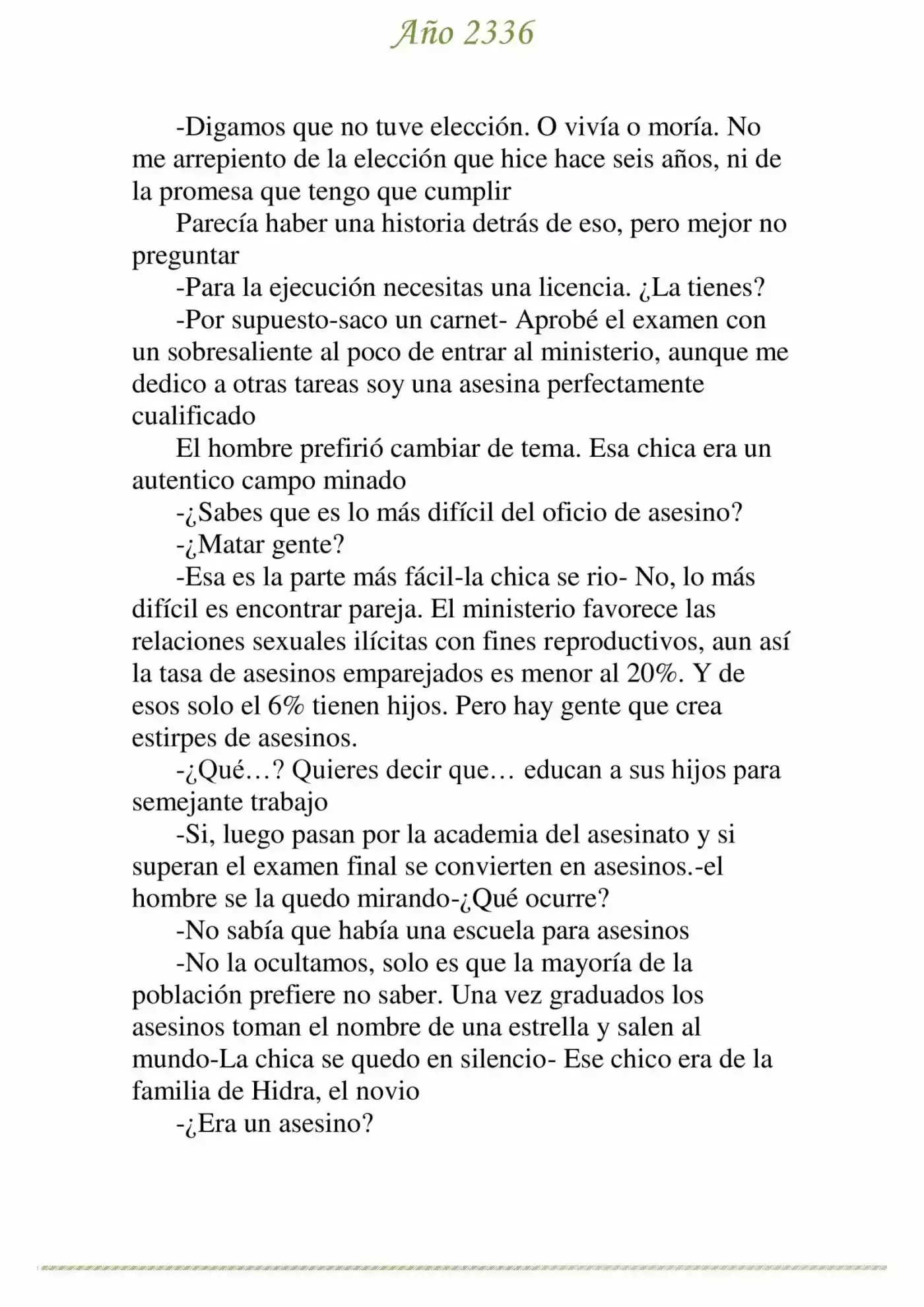Año 2336 (Novela) - Capítulo 1 - Página 6 - LectorTMOo