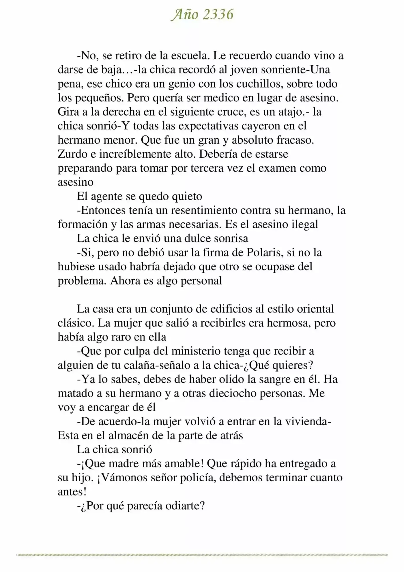 Año 2336 (Novela) - Capítulo 1 - Página 7 - LectorTMOo