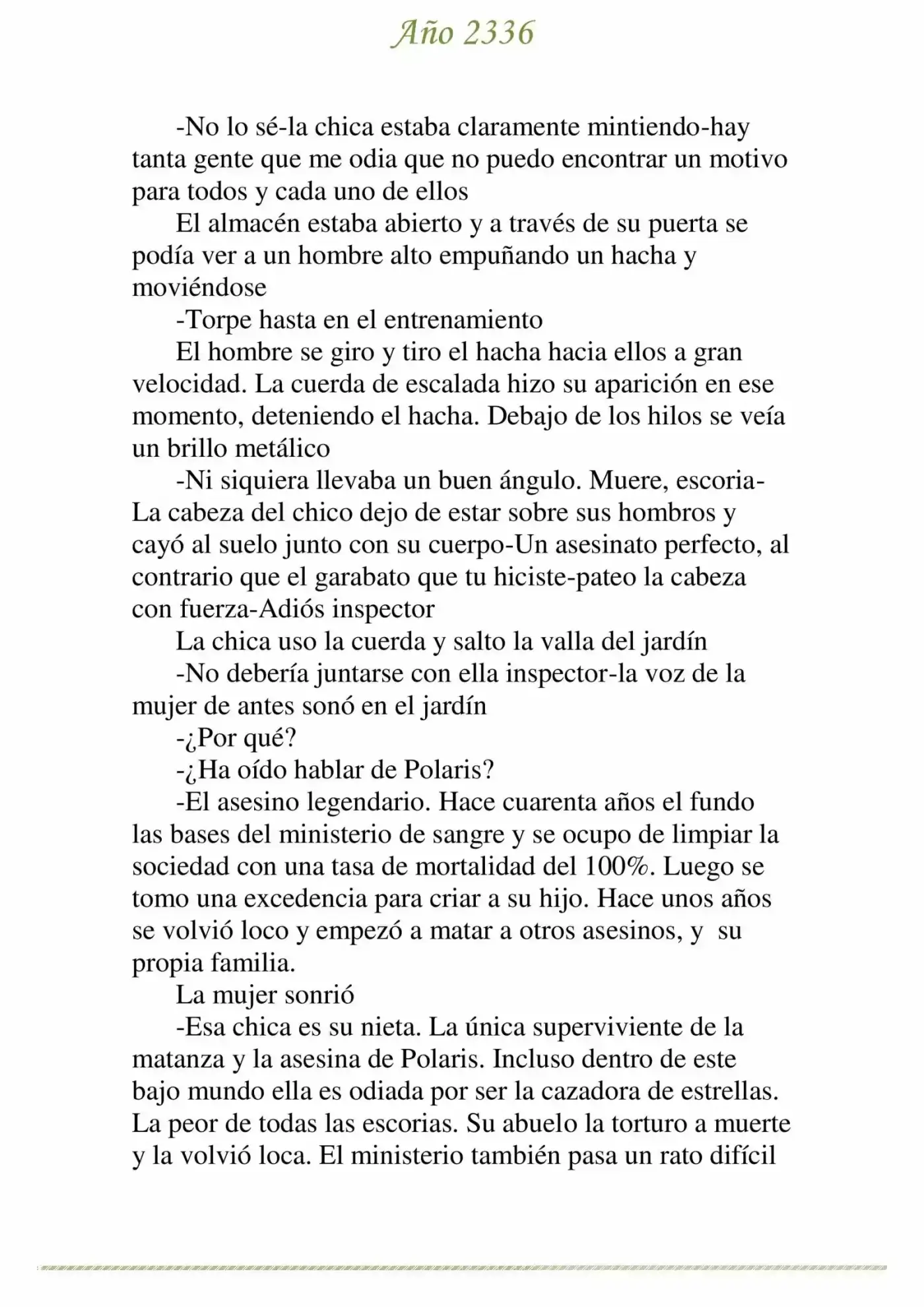 Año 2336 (Novela) - Capítulo 1 - Página 8 - LectorTMOo