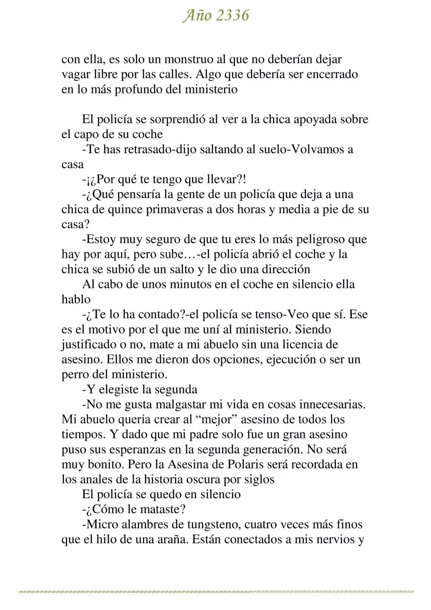 Año 2336 (Novela) - Capítulo 1 - Página 9 - LectorTMOo