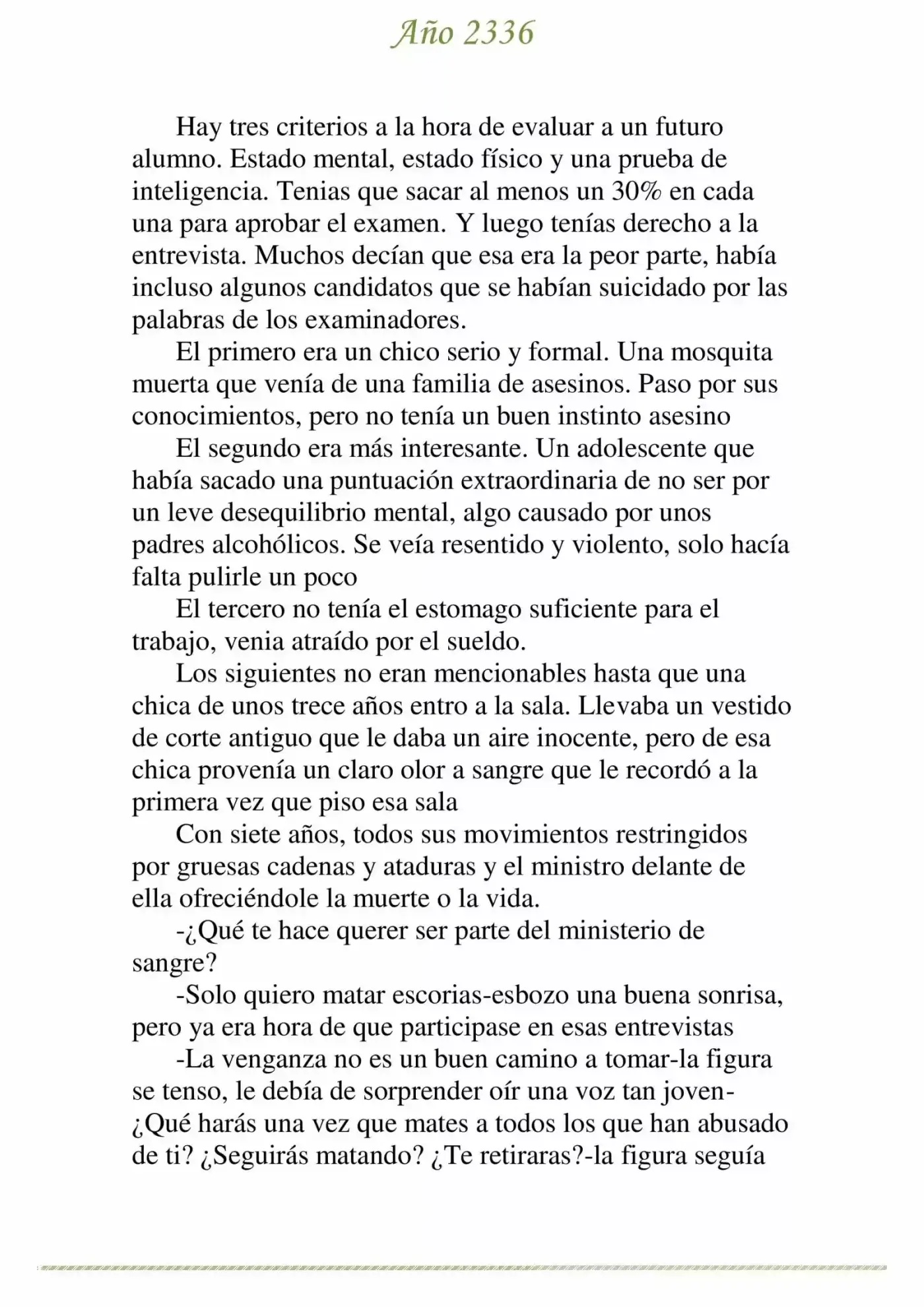Año 2336 (Novela) - Capítulo 1 - Página 12 - LectorTMOo