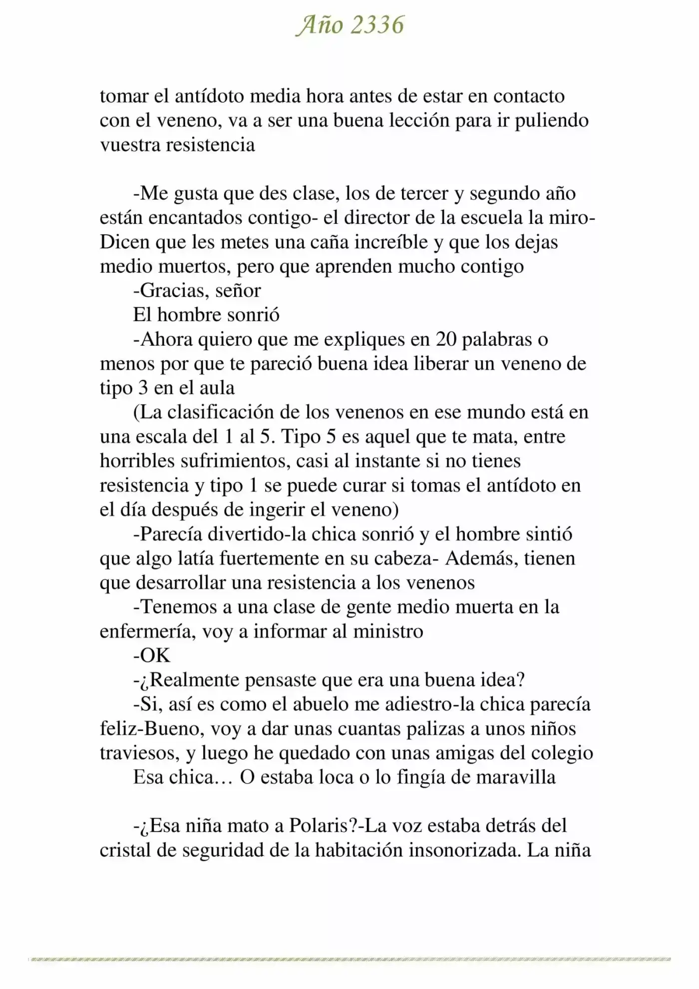 Año 2336 (Novela) - Capítulo 2 - Página 5 - LectorTMOo