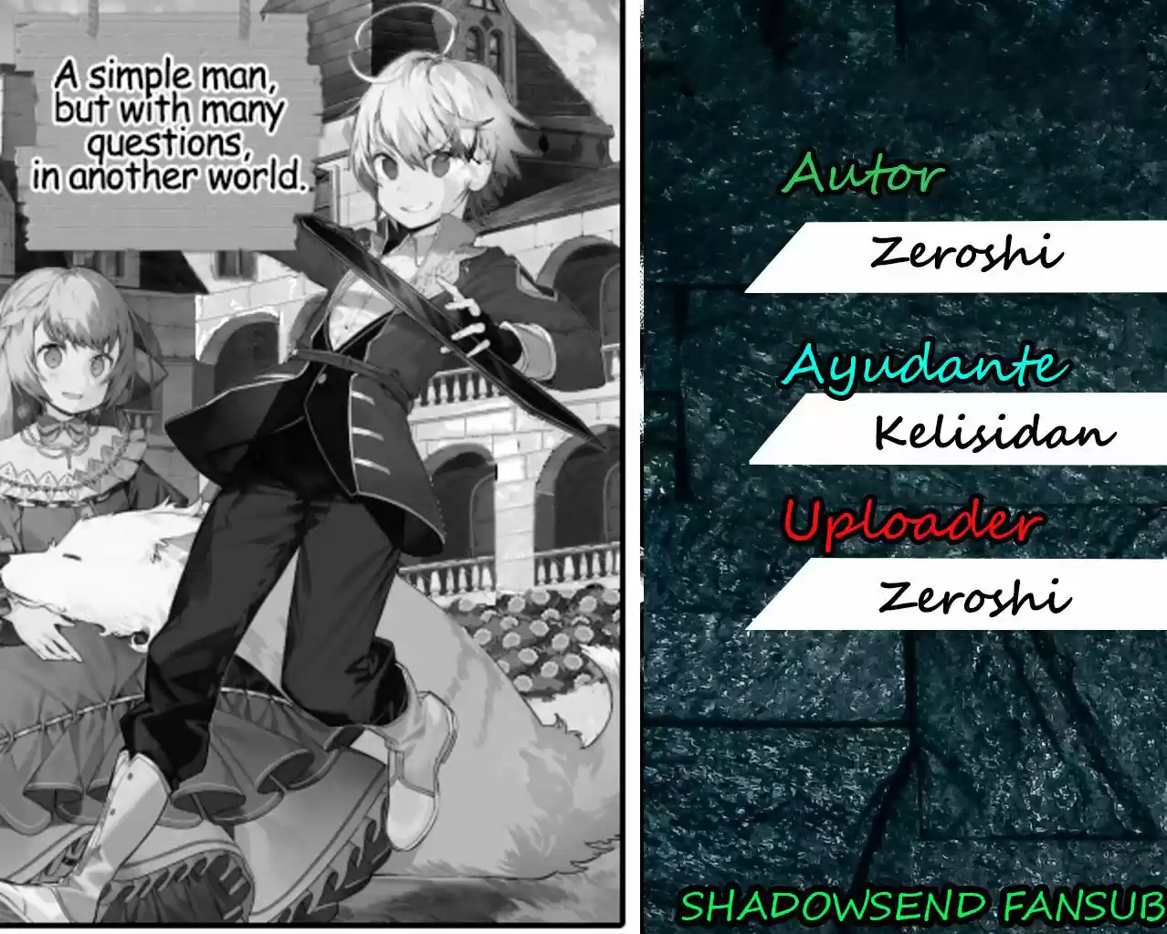 A Simple Man In Another World (Novela) - Capítulo 13 - Página 1 - LectorTMOo