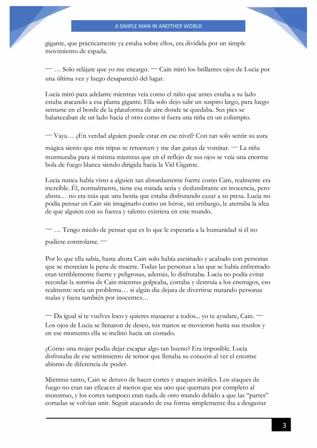 A Simple Man In Another World (Novela) - Capítulo 136 - Página 3 - LectorTMOo