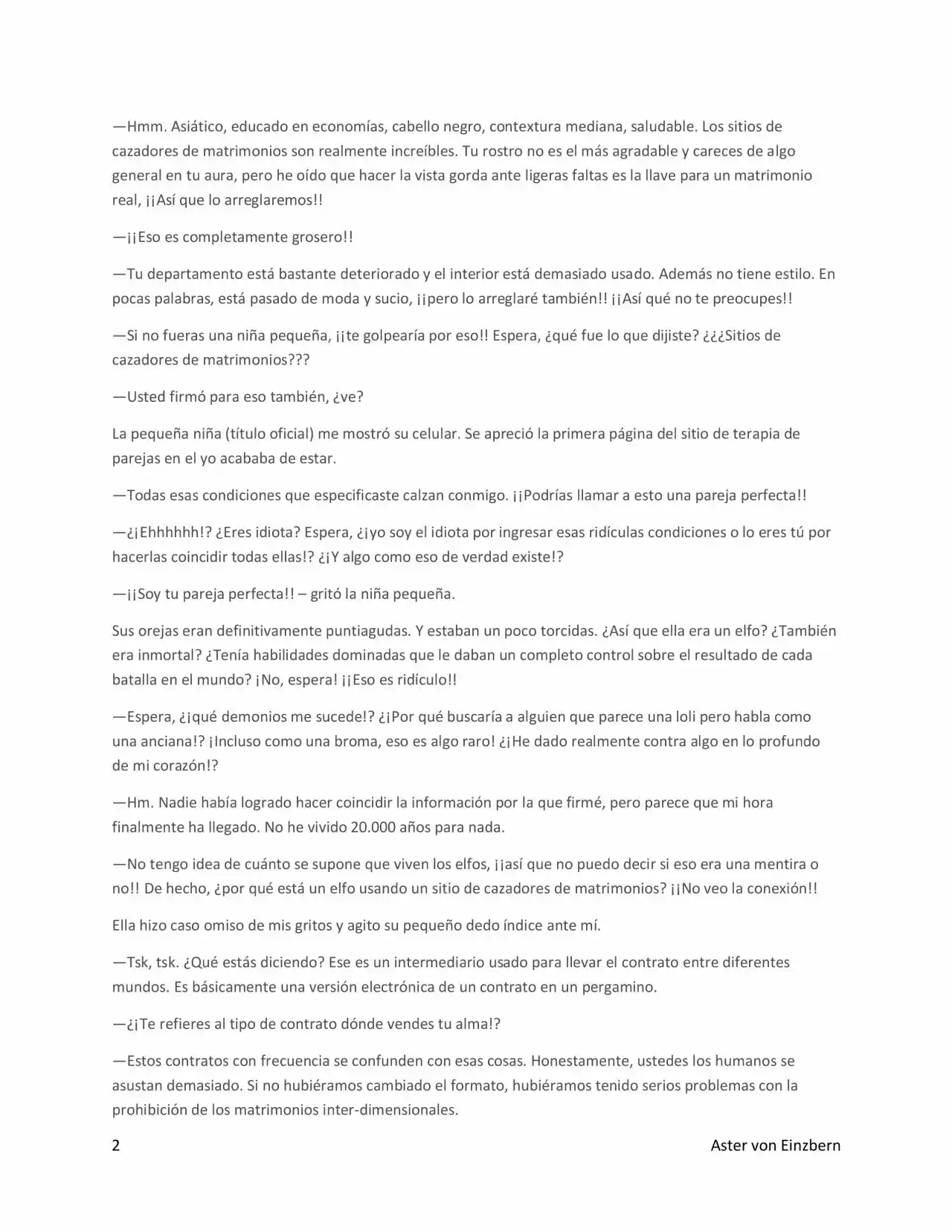 A Simple Survey (Novela) - Capítulo 3 - Página 2 - LectorTMOo