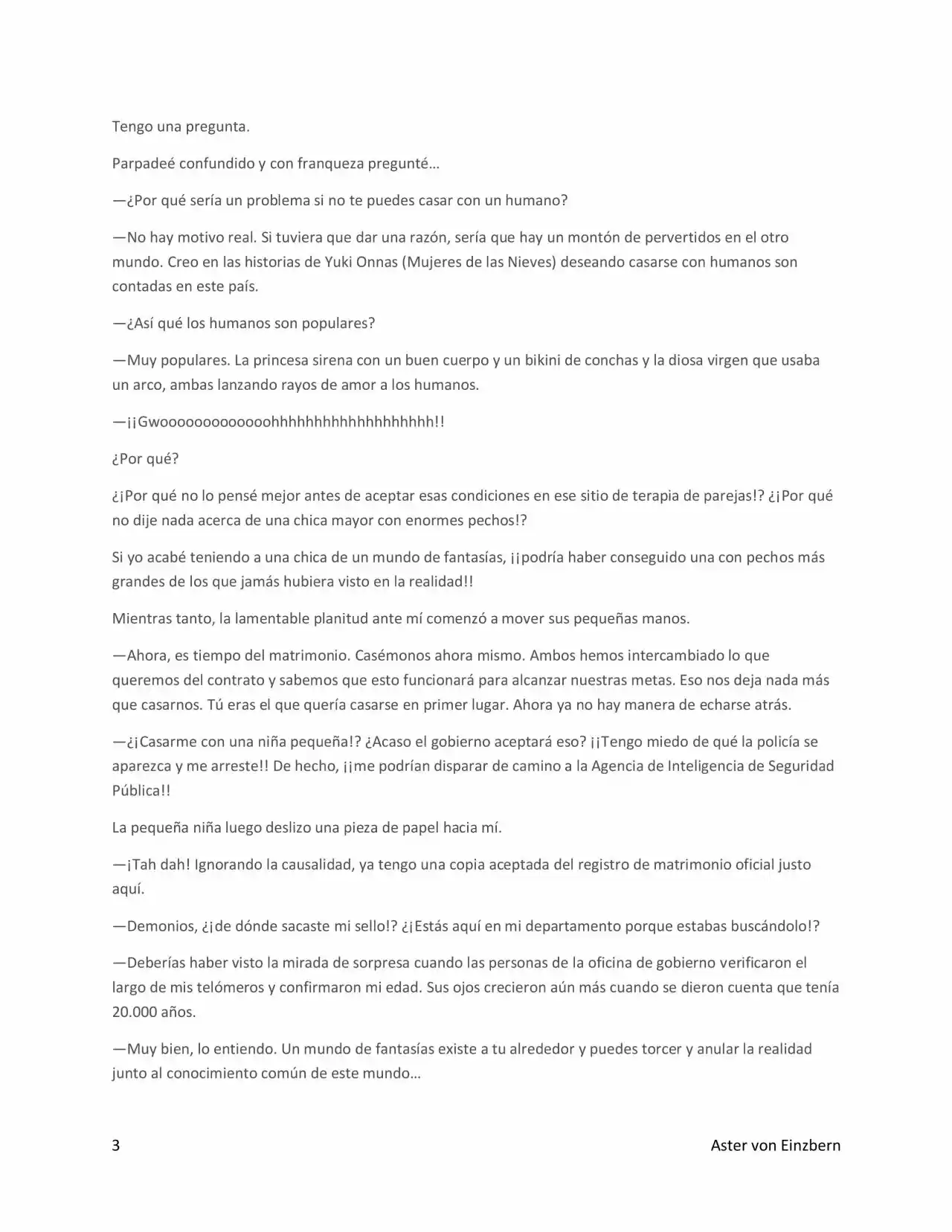 A Simple Survey (Novela) - Capítulo 3 - Página 3 - LectorTMOo