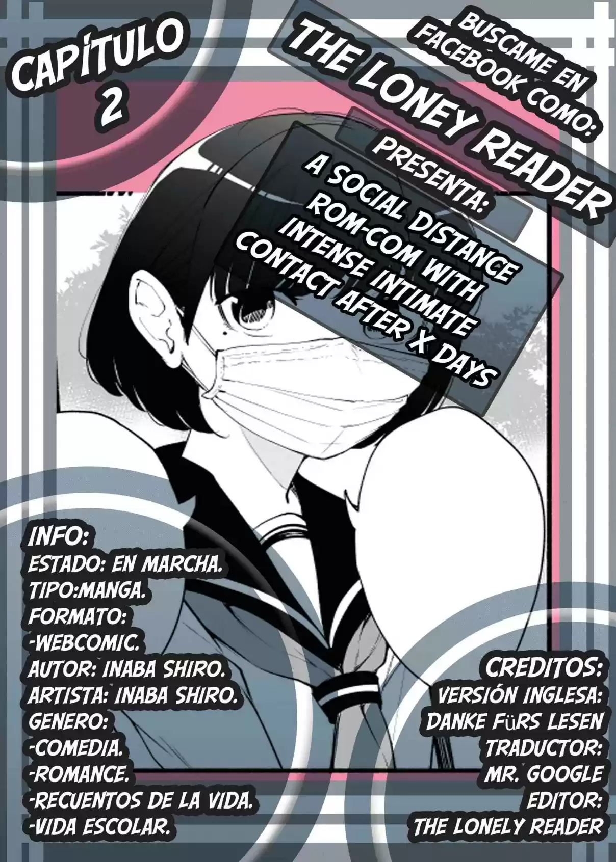 A Social Distance Rom-Com With Intense Intimate Contact After X Days - Capítulo 2 - Página 1 - LectorTMOo