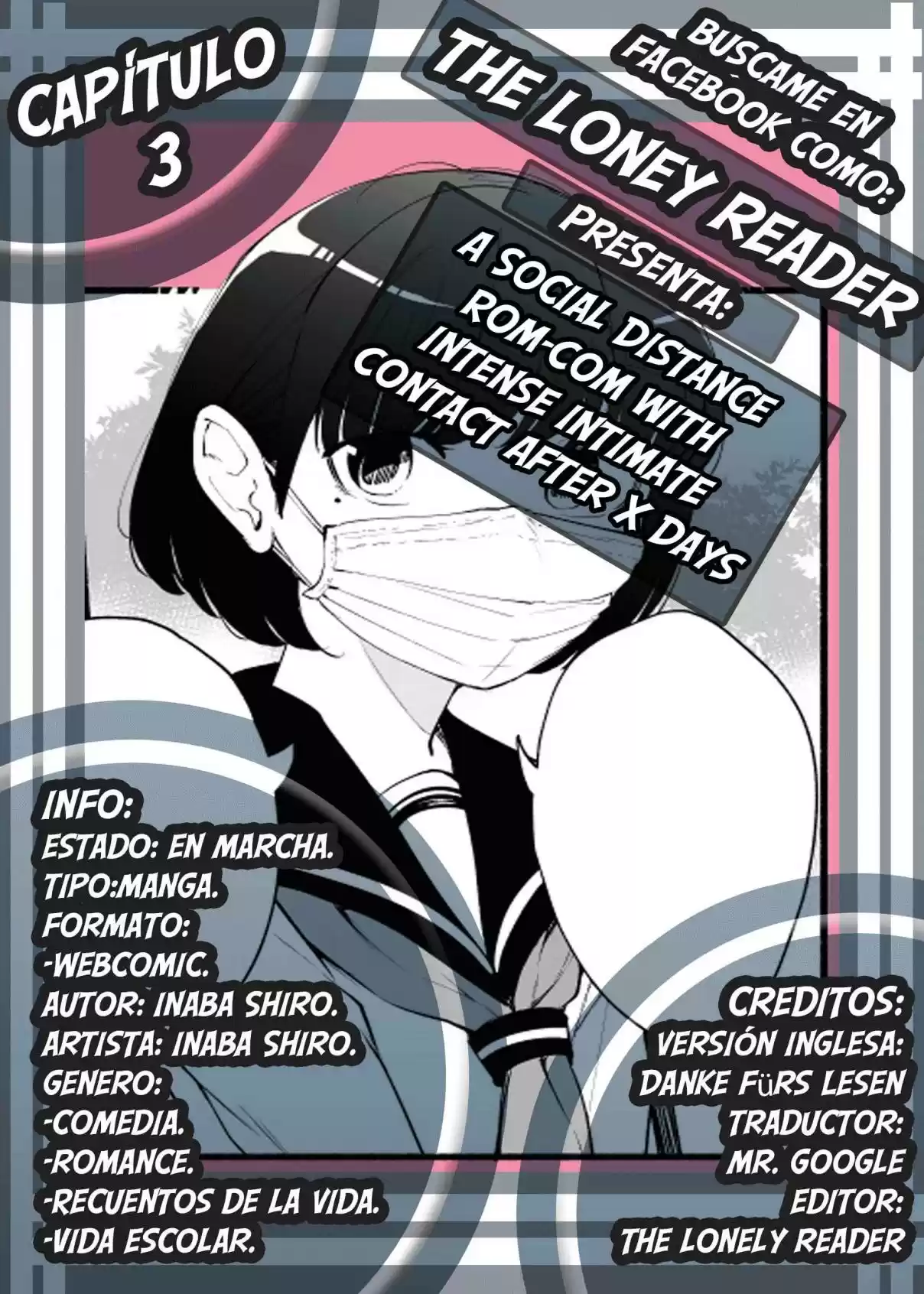 A Social Distance Rom-Com With Intense Intimate Contact After X Days - Capítulo 3 - Página 1 - LectorTMOo